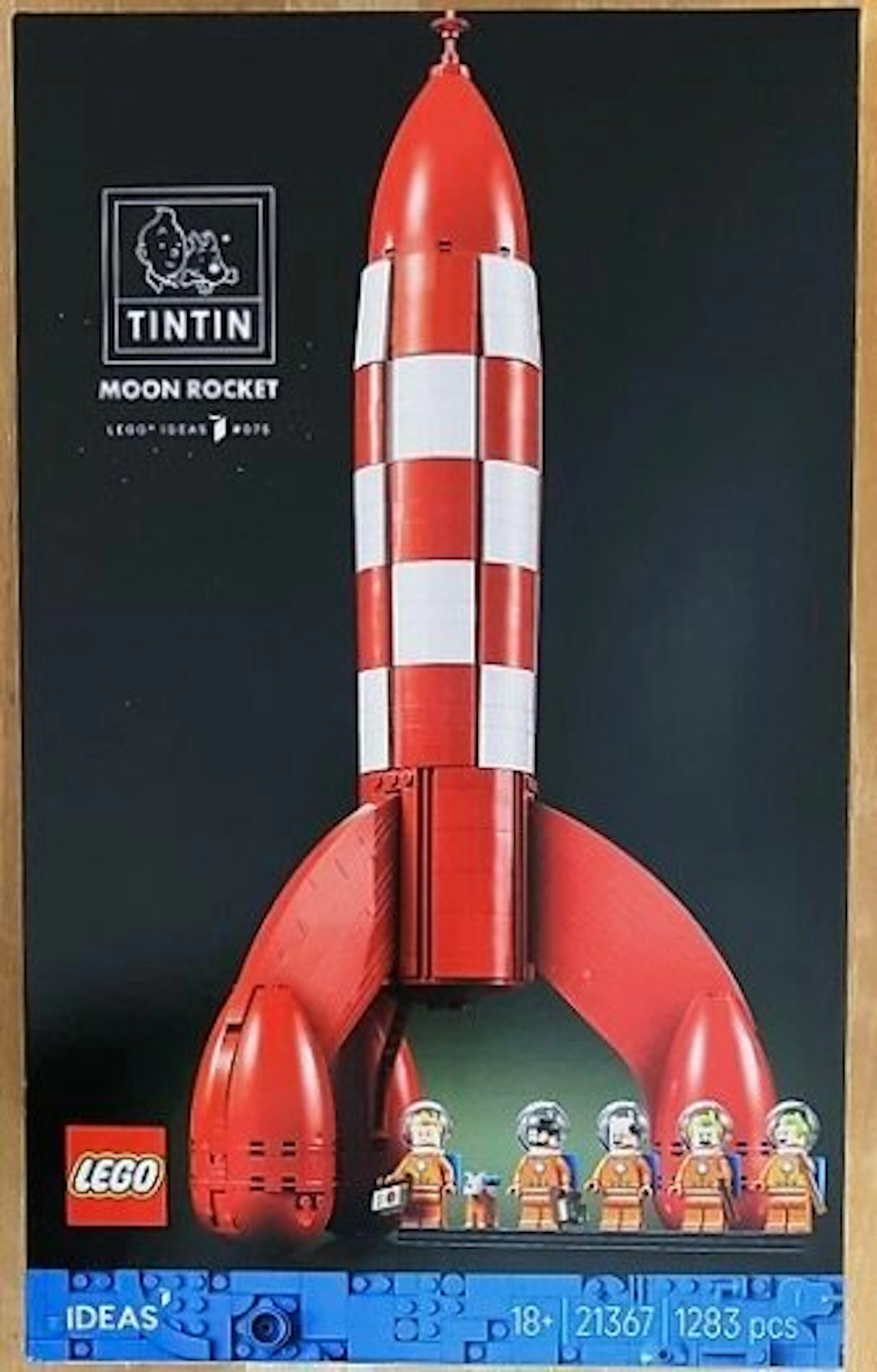 Tintin - 1 Moon Rocket Tintin (21367) - Lego Ideas - Moulinsart - 2026