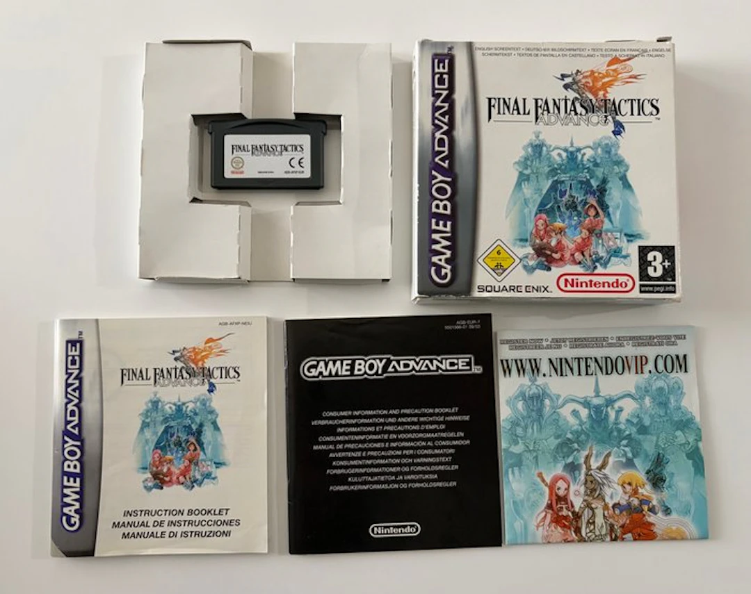 Nintendo - Gameboy Advance - Final Fantasy Tactics...