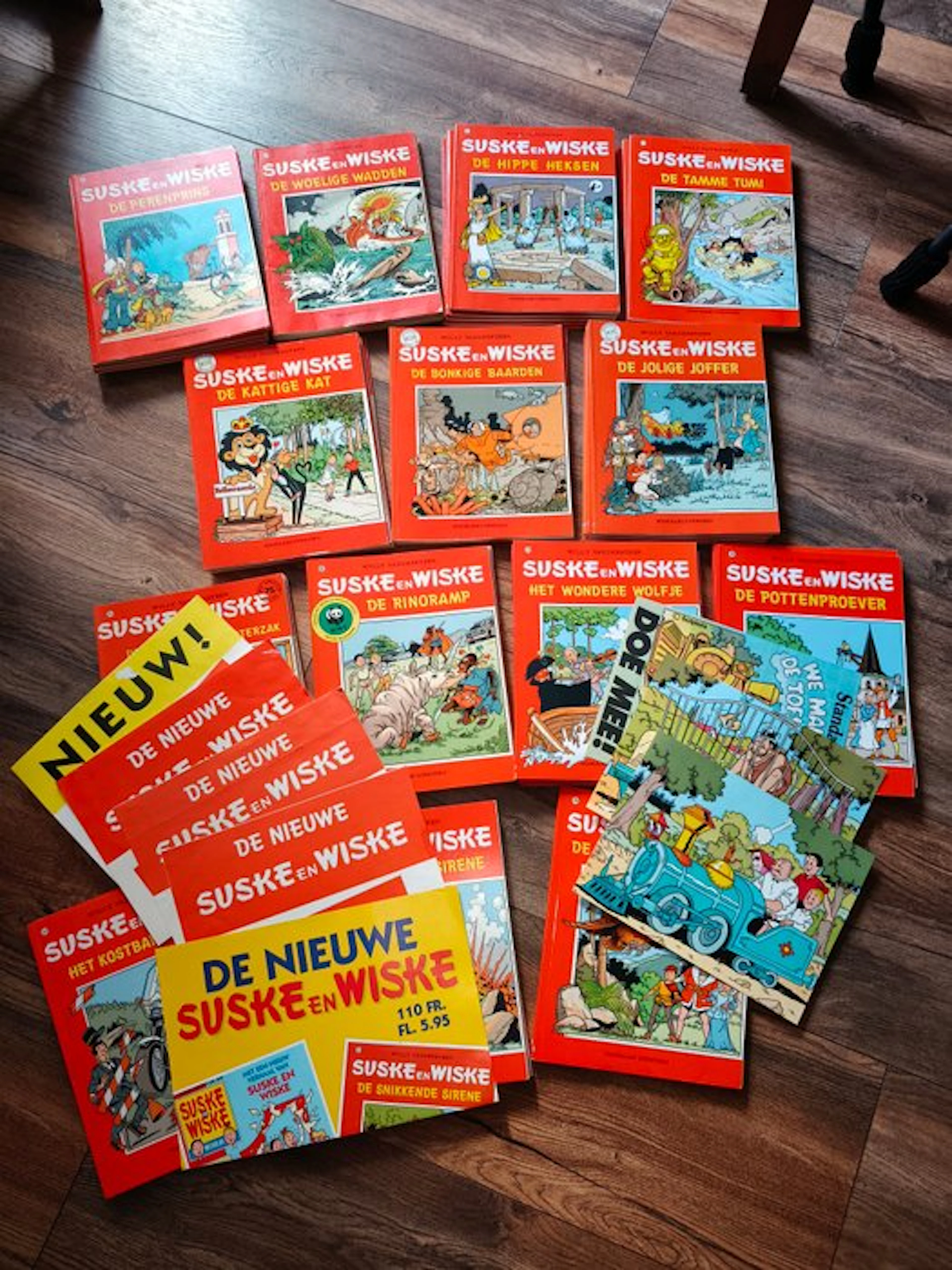 Suske en Wiske 180 t/m 249 - opeenvolgende reeks SC - 69...