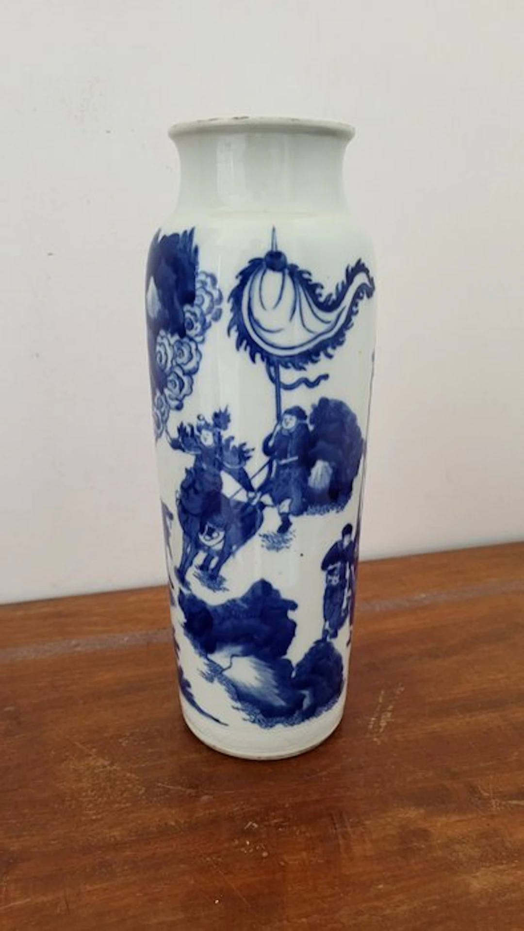 Vase - Porcelain - China - Wise and Immortal Decors (No reserve price)