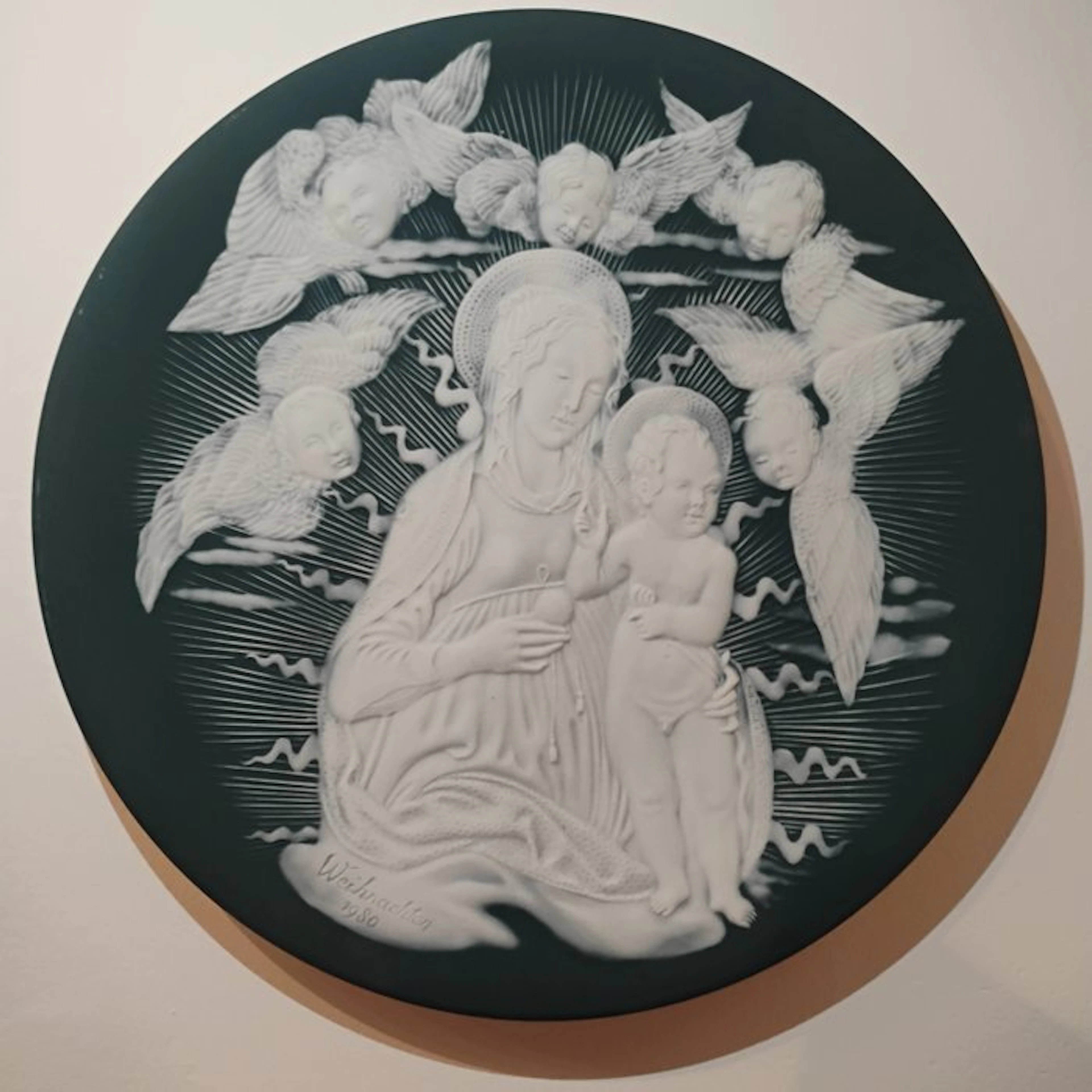 Villeroy & Boch - Bottioini - Wall plate - Porcelain - Madonna in Glory - 30 cm