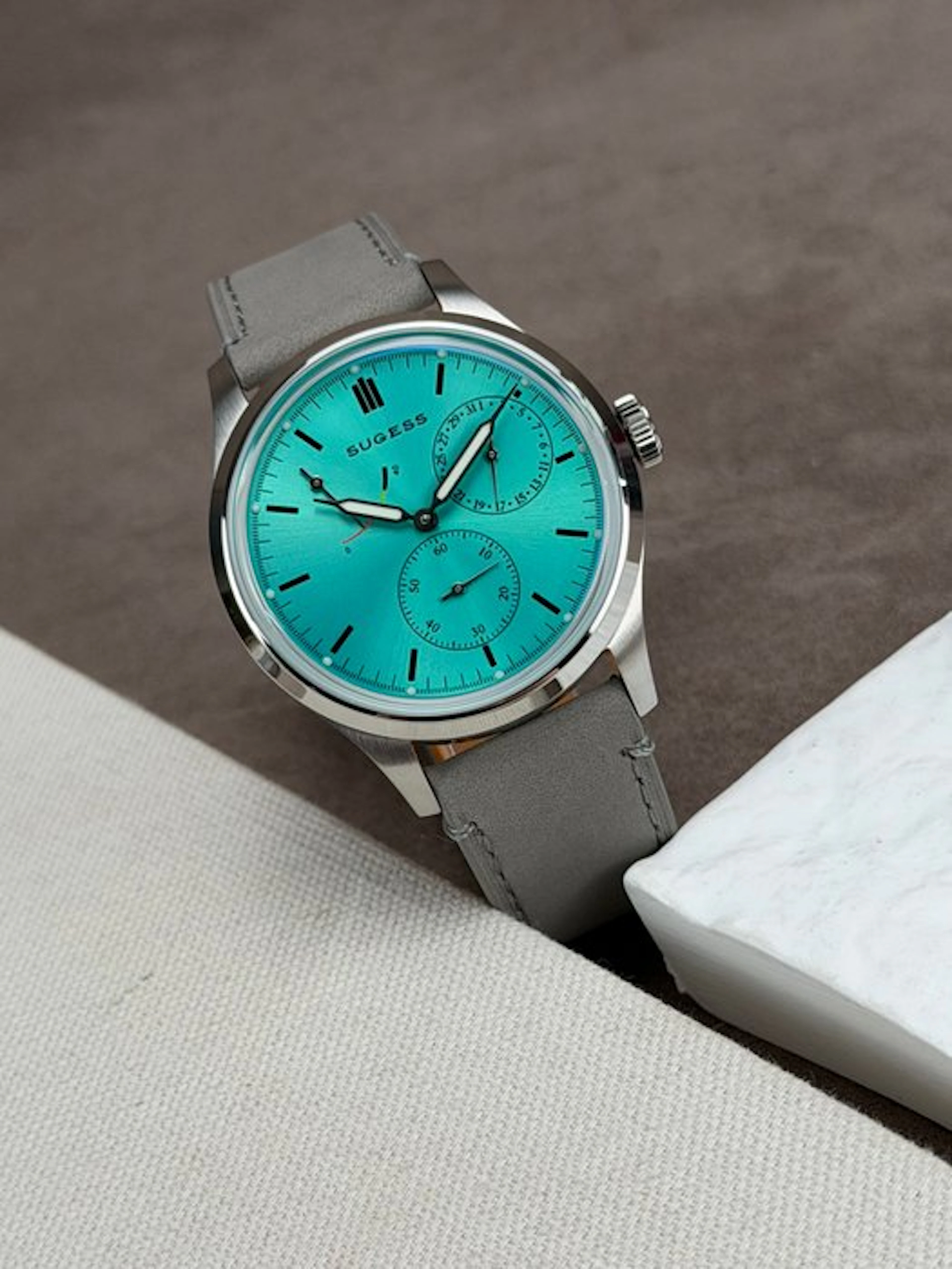 Sugess - Art Master AutomaticPower-Reserve Date Petroleum...