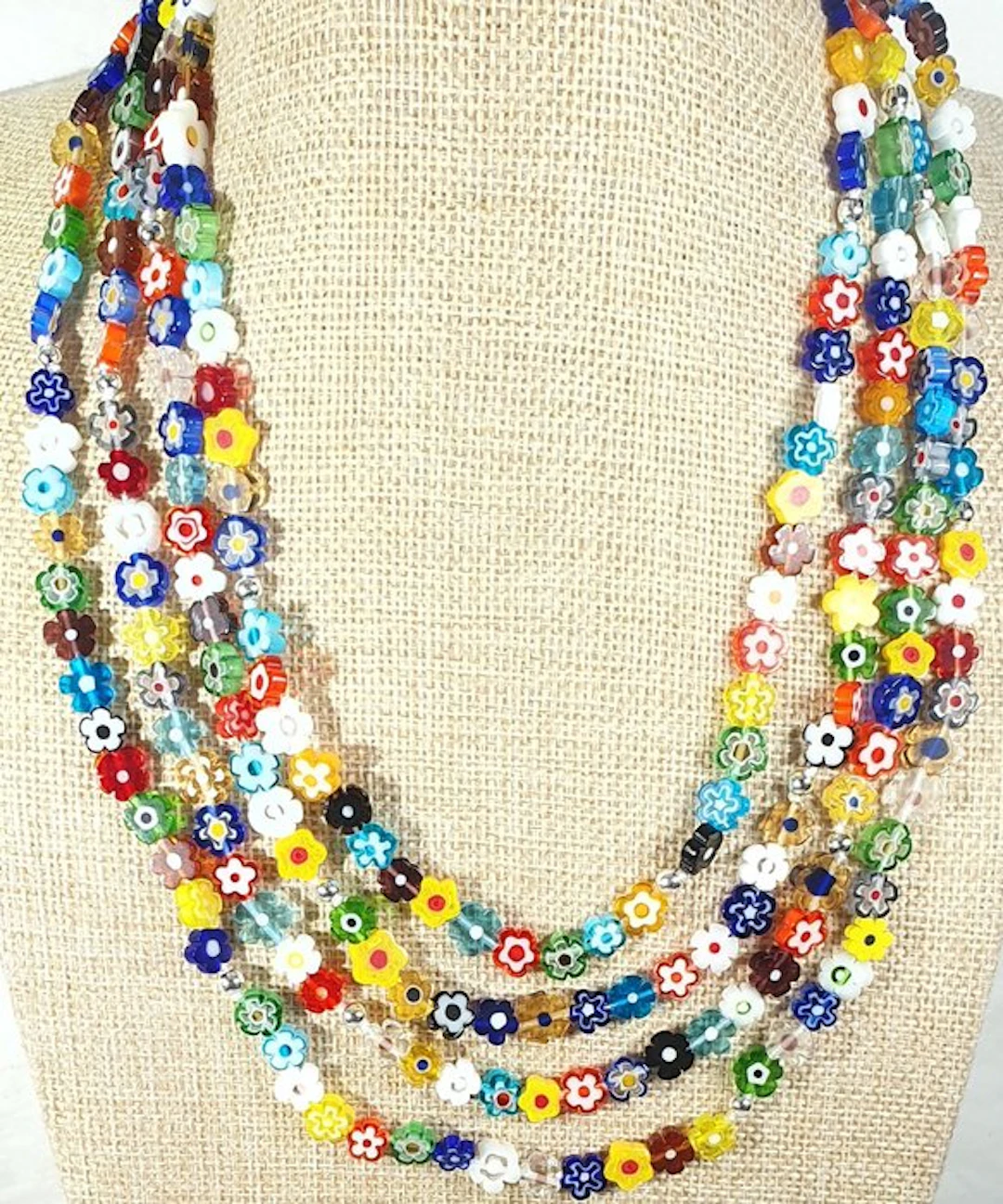 Murano Crystal - Flowers of the Garden of Eden - Symbol...
