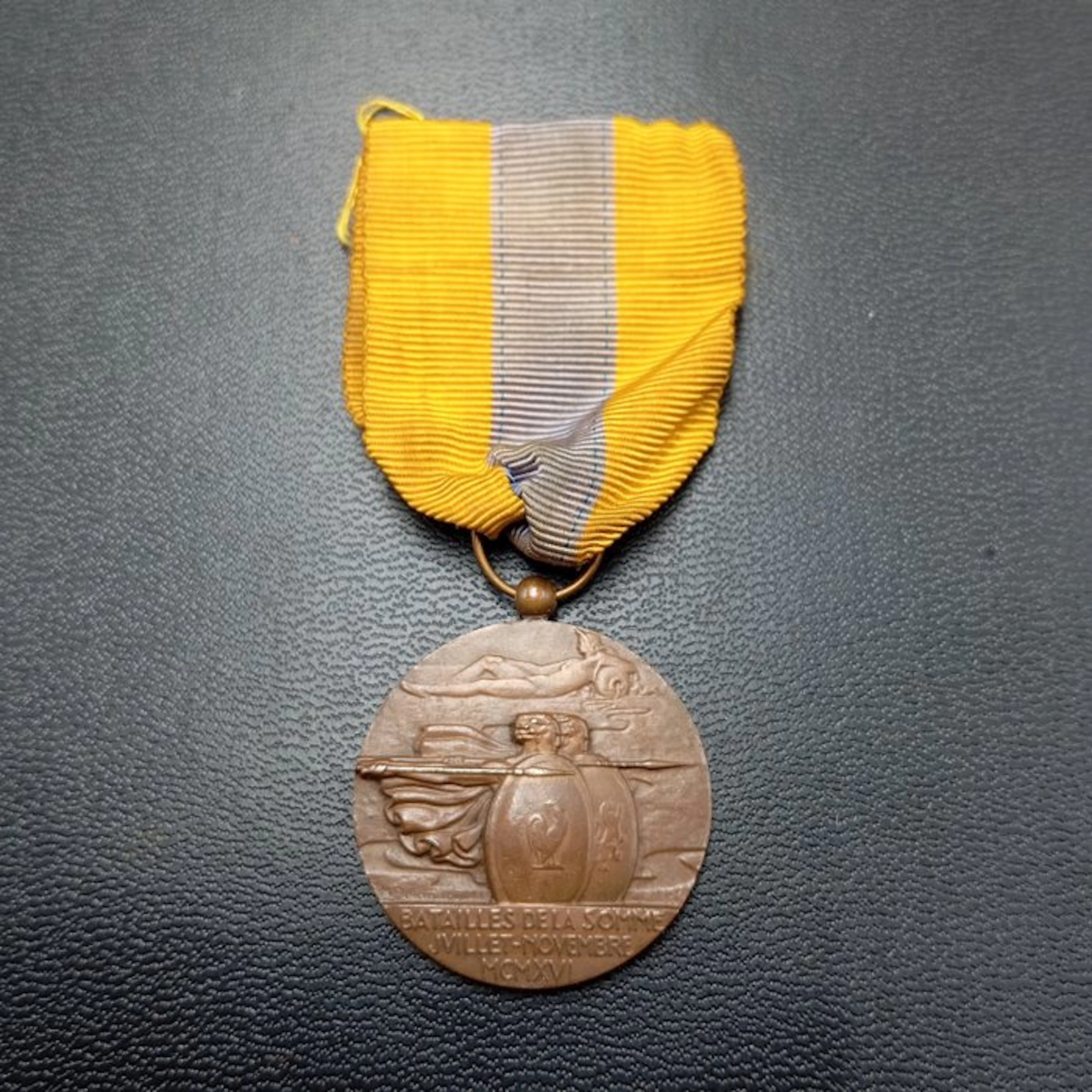 France - Medal - Médaille militaire batailles de la Somme 14/18 39/45