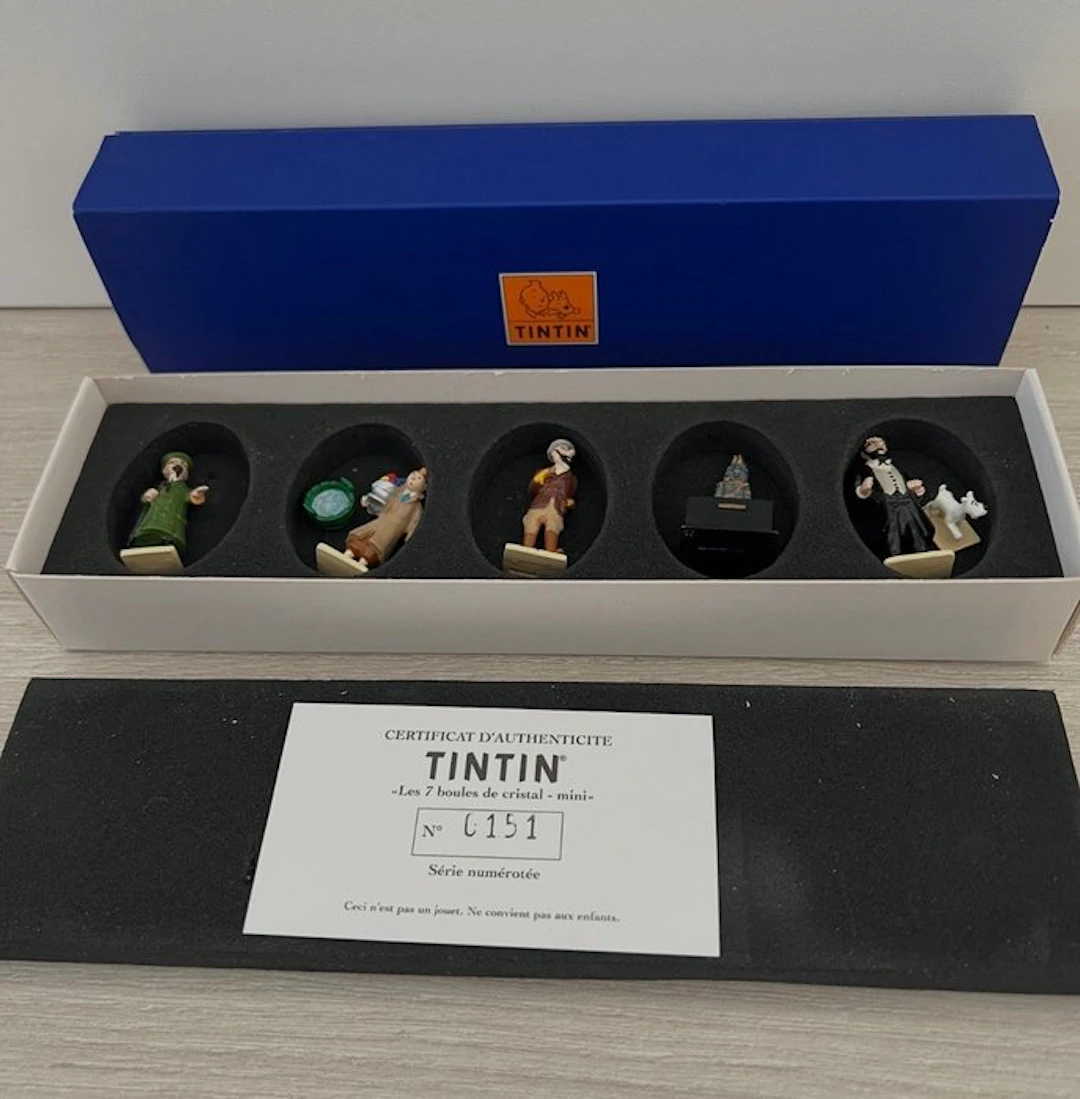 Figurines Moulinsart - Mini série 46914 - Les 7 boules de cristal - 7