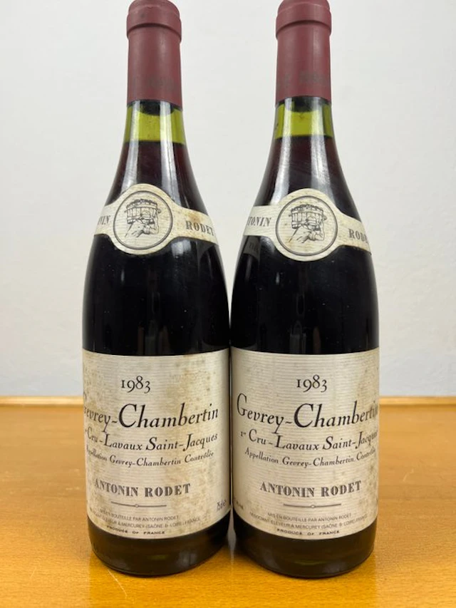 1983 Antonin Rodet "Lavaux Saint-Jacques" - Gevrey...