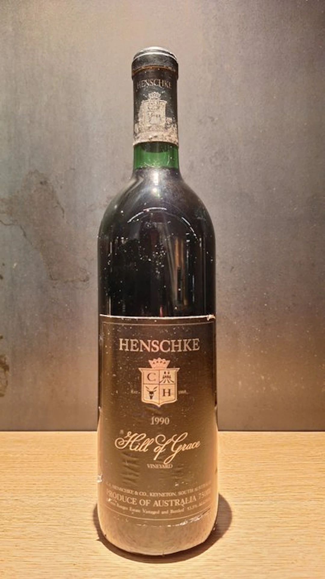 1990 Henschke Hill of Grace Shiraz - Eden Valley - 1 Bottle (0.75L)