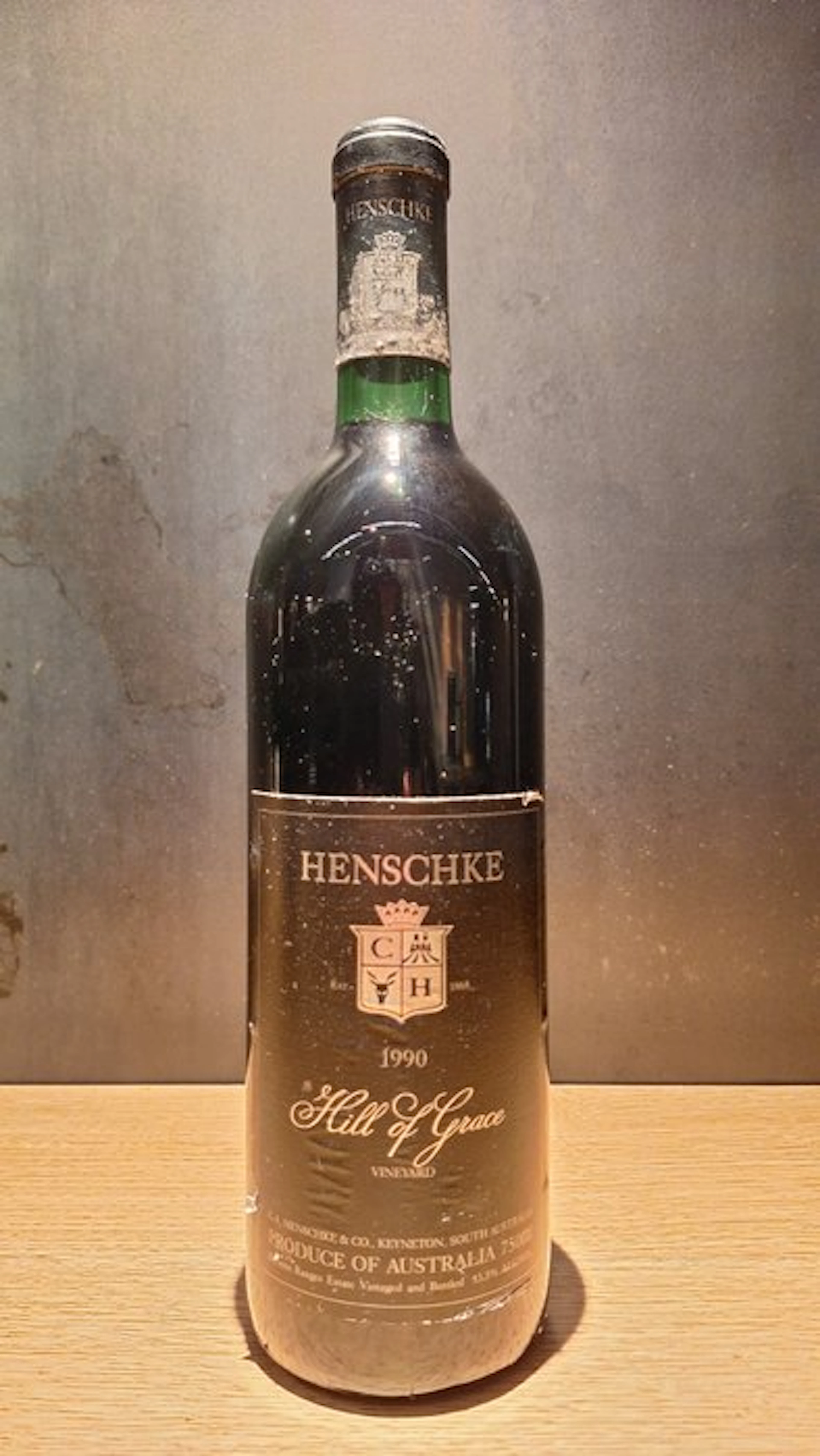 1990 Henschke Hill of Grace Shiraz - Eden Valley - 1 Bottle (0.75L)