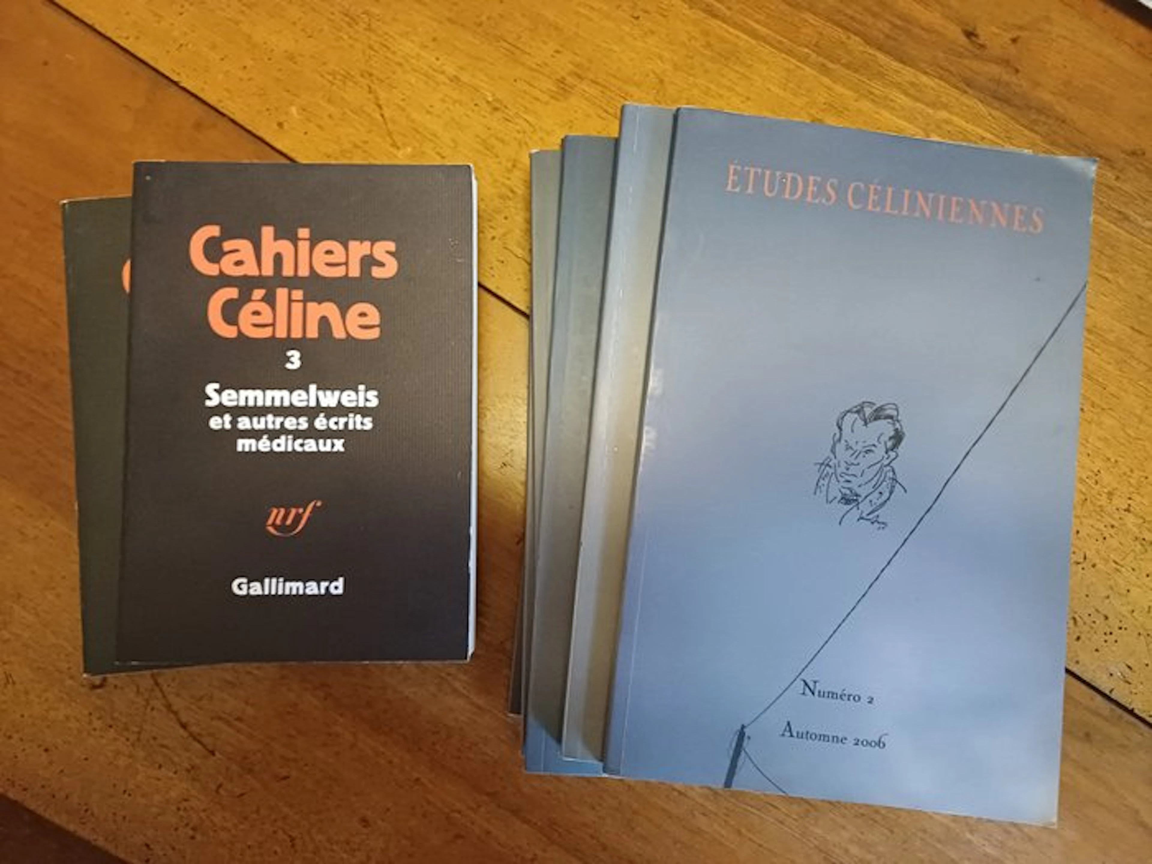 Céline ... - Etudes Céliniennes. 1-2-3-4-5-7 + Cahiers Celine. 1-3 - 1976-2012