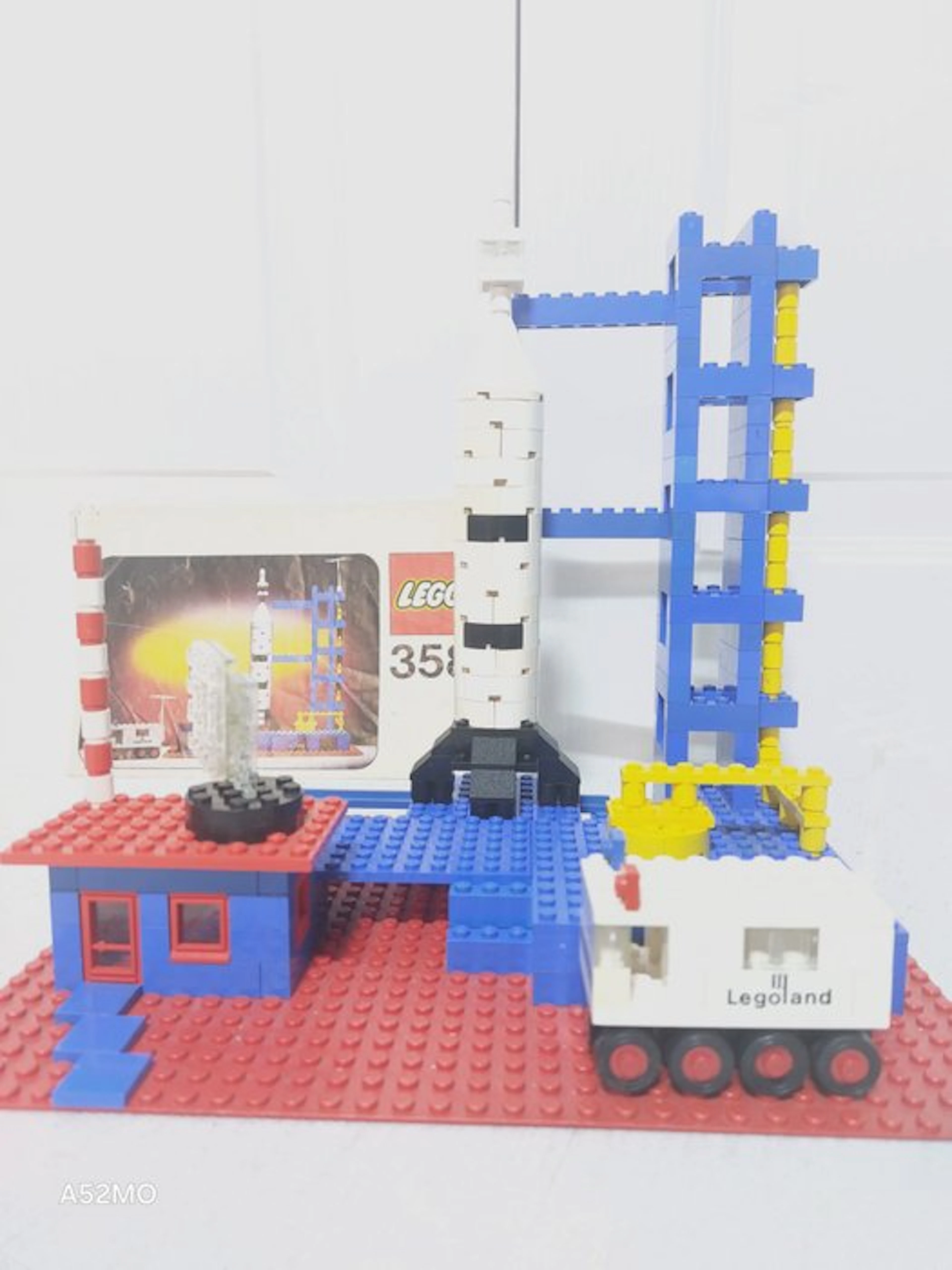 LEGO Set - 358 - Legoland - Rocket Base uit 1973