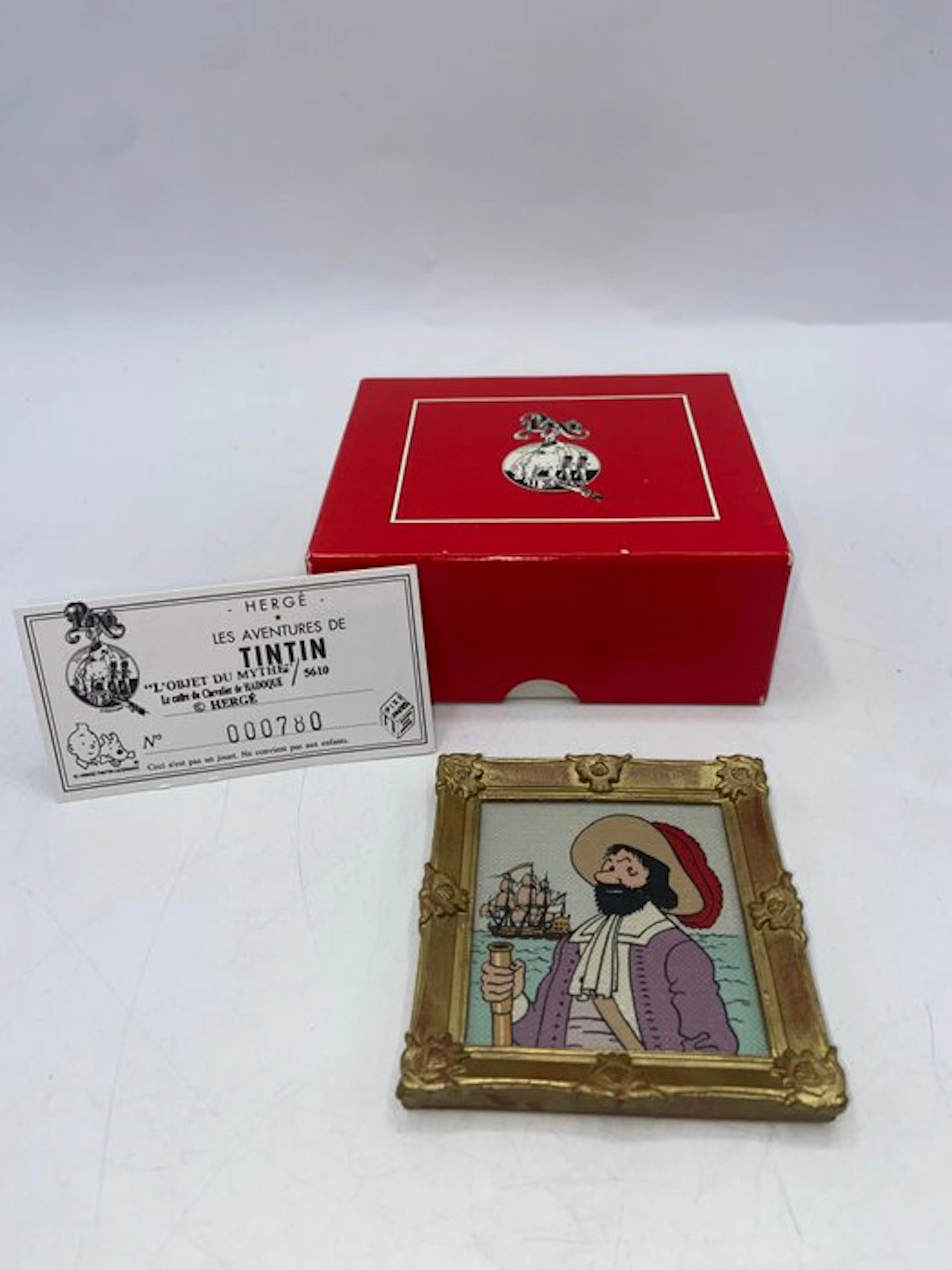Pixi - Tintin - L’Objet du Mythe – Le Cadre du Chevalier de Hadoque – Réf