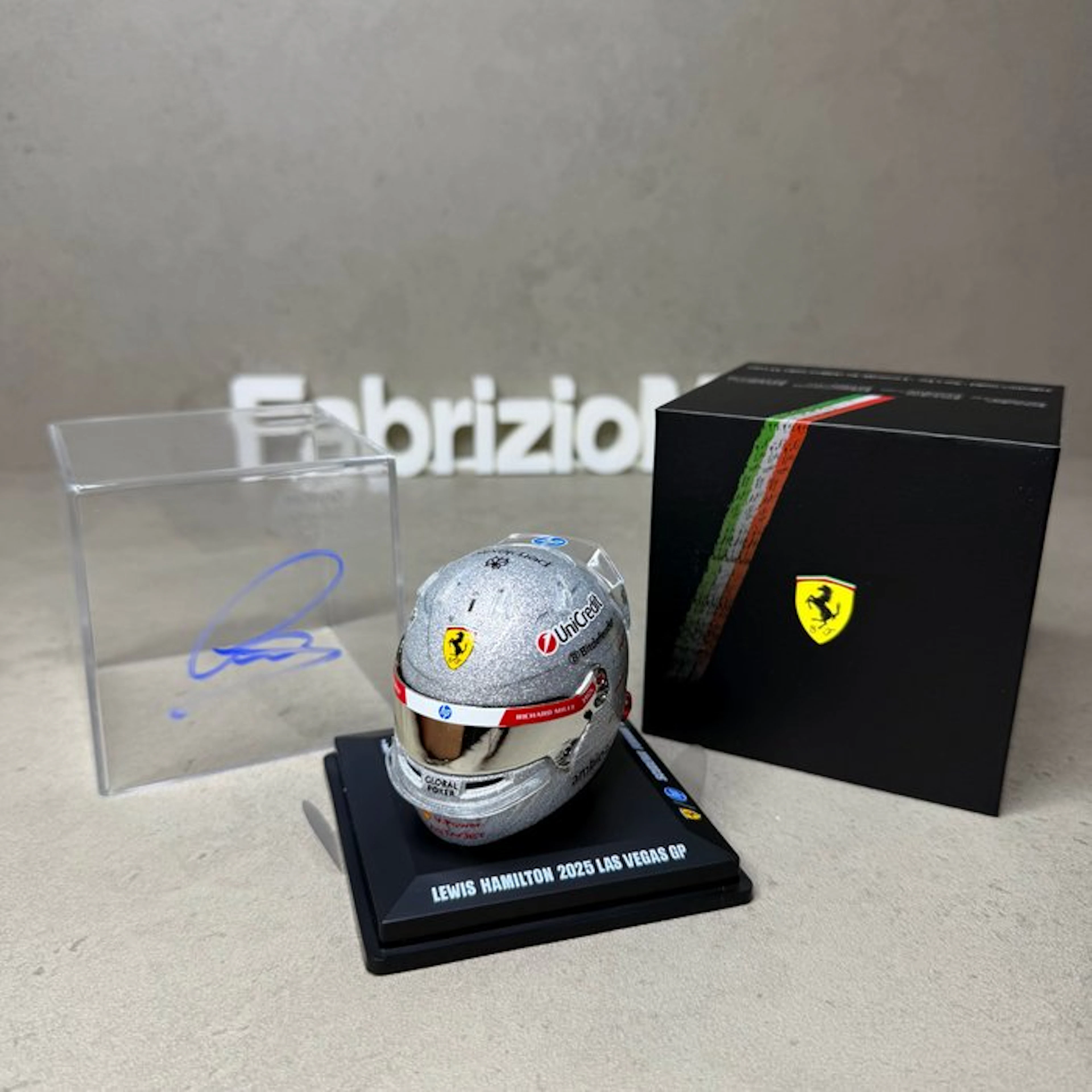 Ferrari - Lewis Hamilton - 2025 Las Vegas GP - 2025 - 1:5 scale helmet