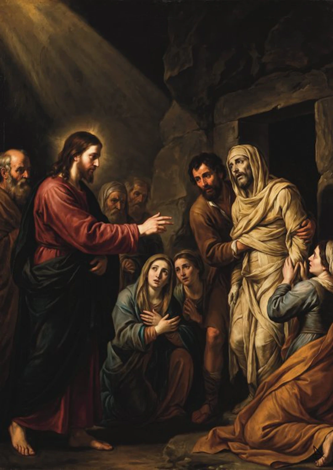 Andrea Di Martino ANDSAL 1991 - Jesus Christ - Lazare