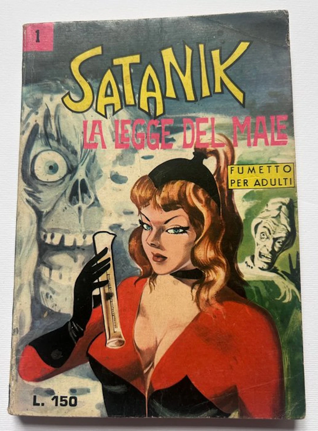Satanik n. 1 - "La legge del male" - 1 Comic - First edition - 1964