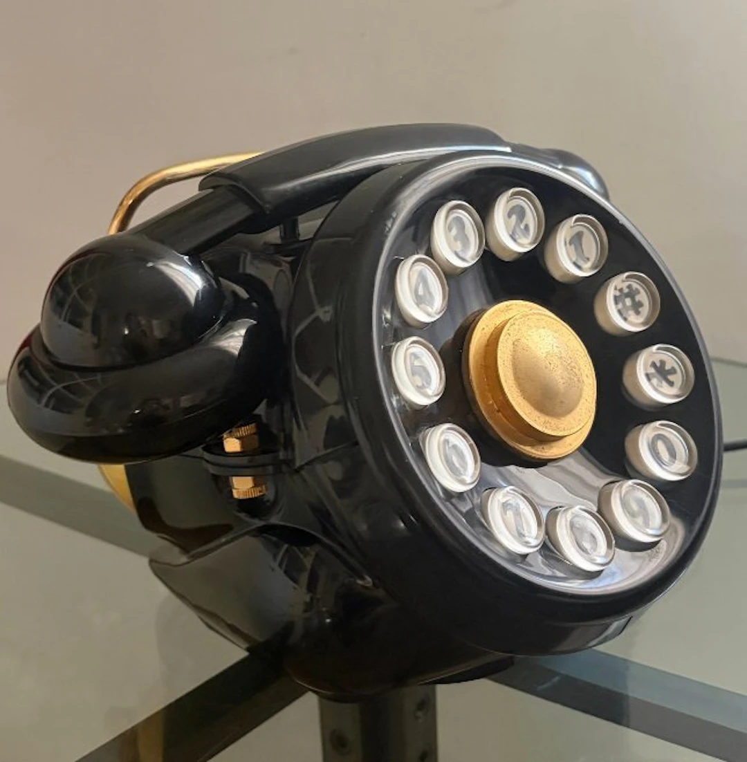 Telcer - Sergio Todeschiini - Bobo - Analogue telephone - 70s - Plastic