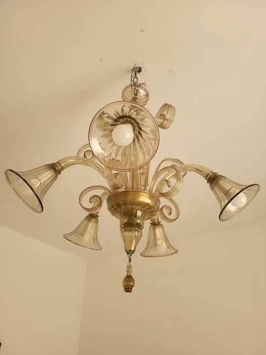Hanging lamp - Murano glass - Murano glass
