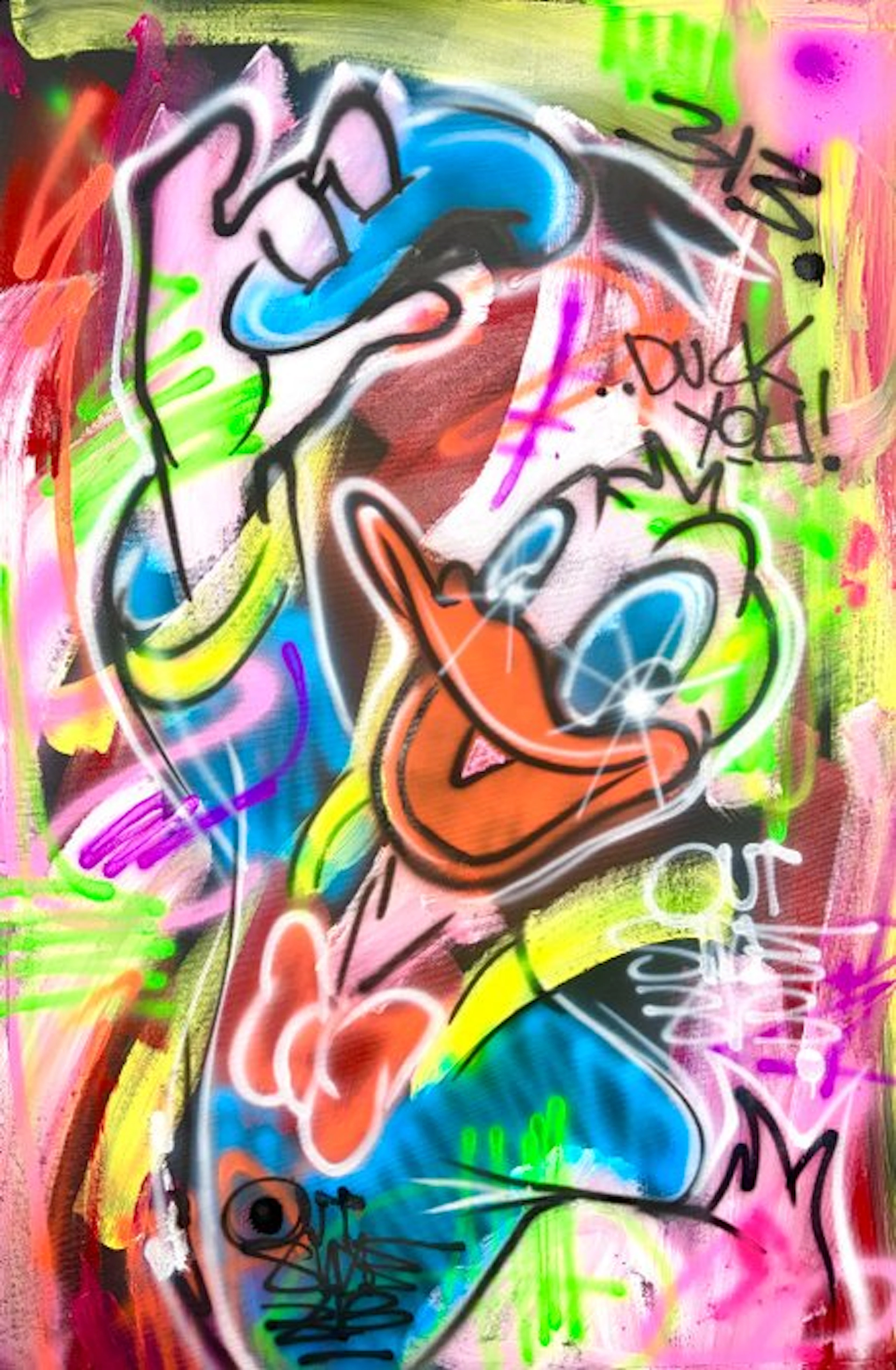 Outside313 - Donald Duck crazy colors