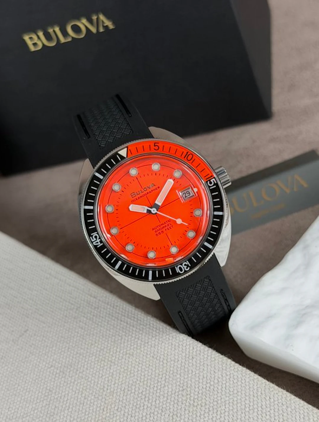 Bulova - Oceanographer Snorkel Automatic Date...
