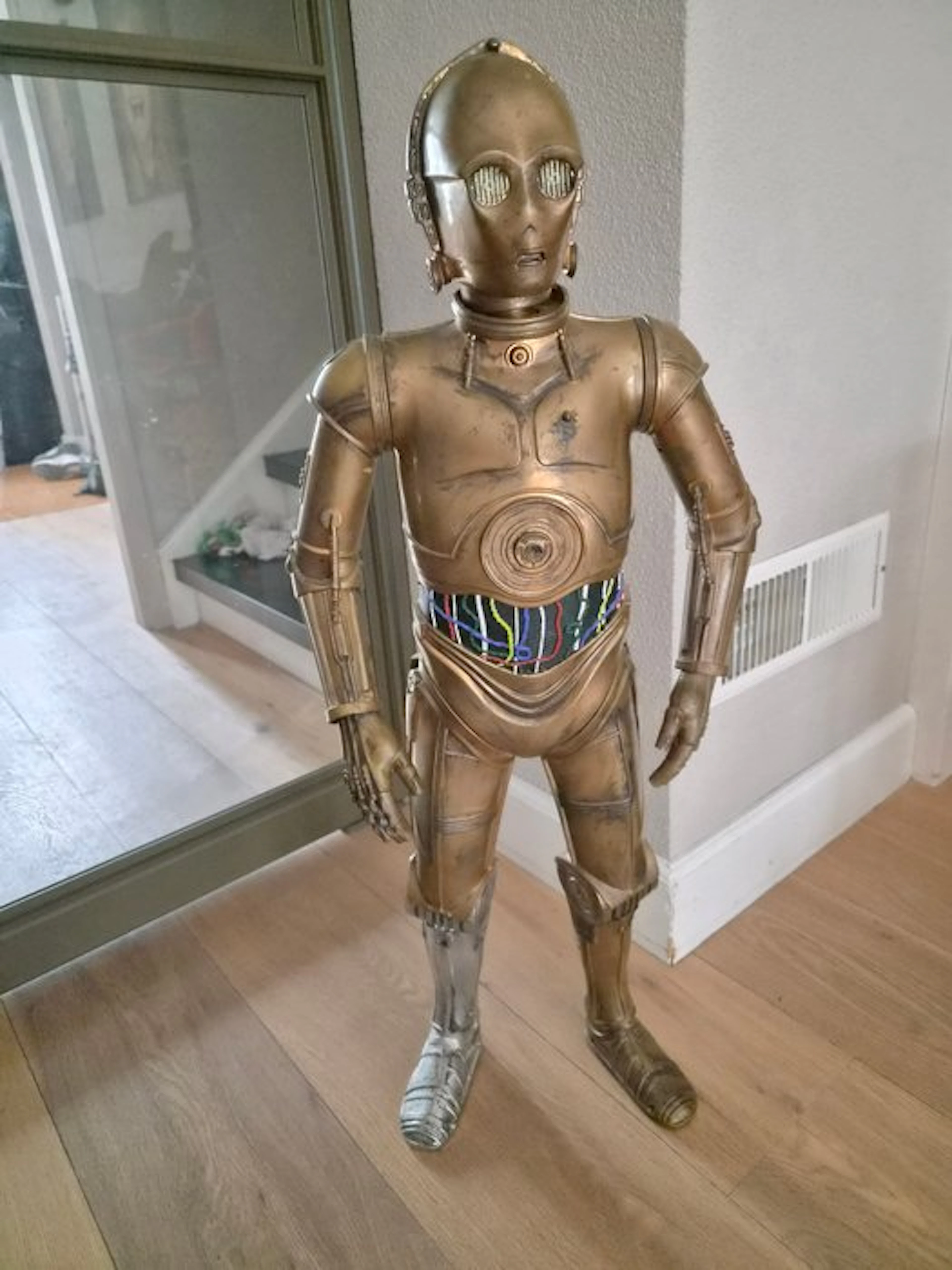 Star Wars - C-3po custom paint- 31inch giant size - Big...