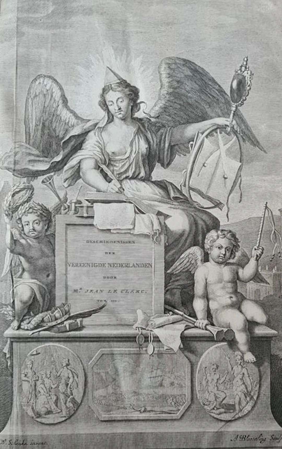 Jean le Clerc - Geschiedenissen der vereenigde Nederlanden - 1730