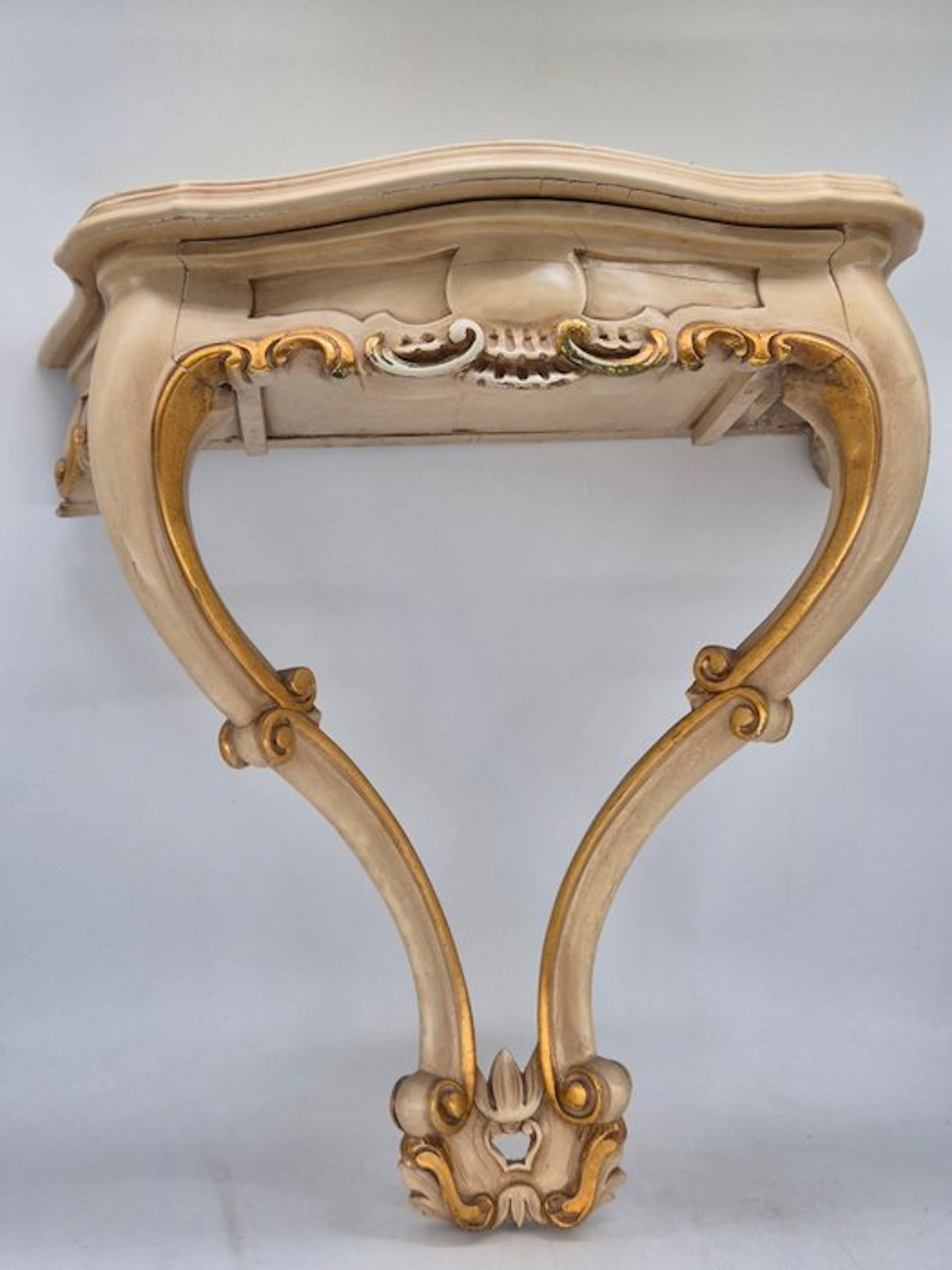 Console table - Wood - Italian wall console –...
