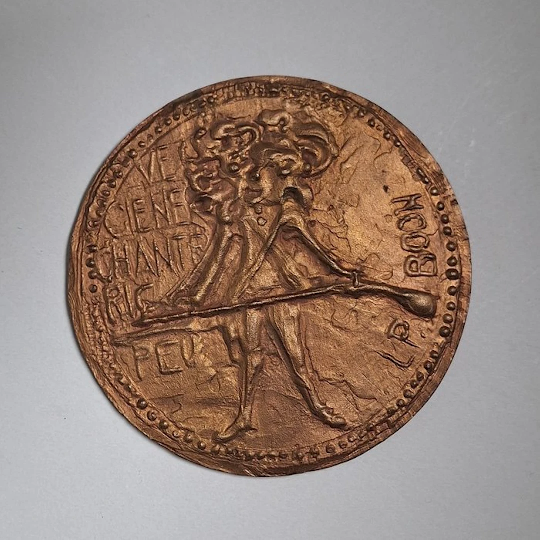 Belgium. Medal Bronzen L.P.Boon penning Jan de Lichte (No reserve price)