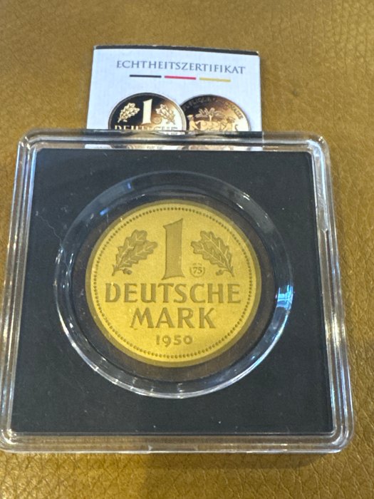 Gabon. 5000 Francs ND 1 Deutsche Mark 1950