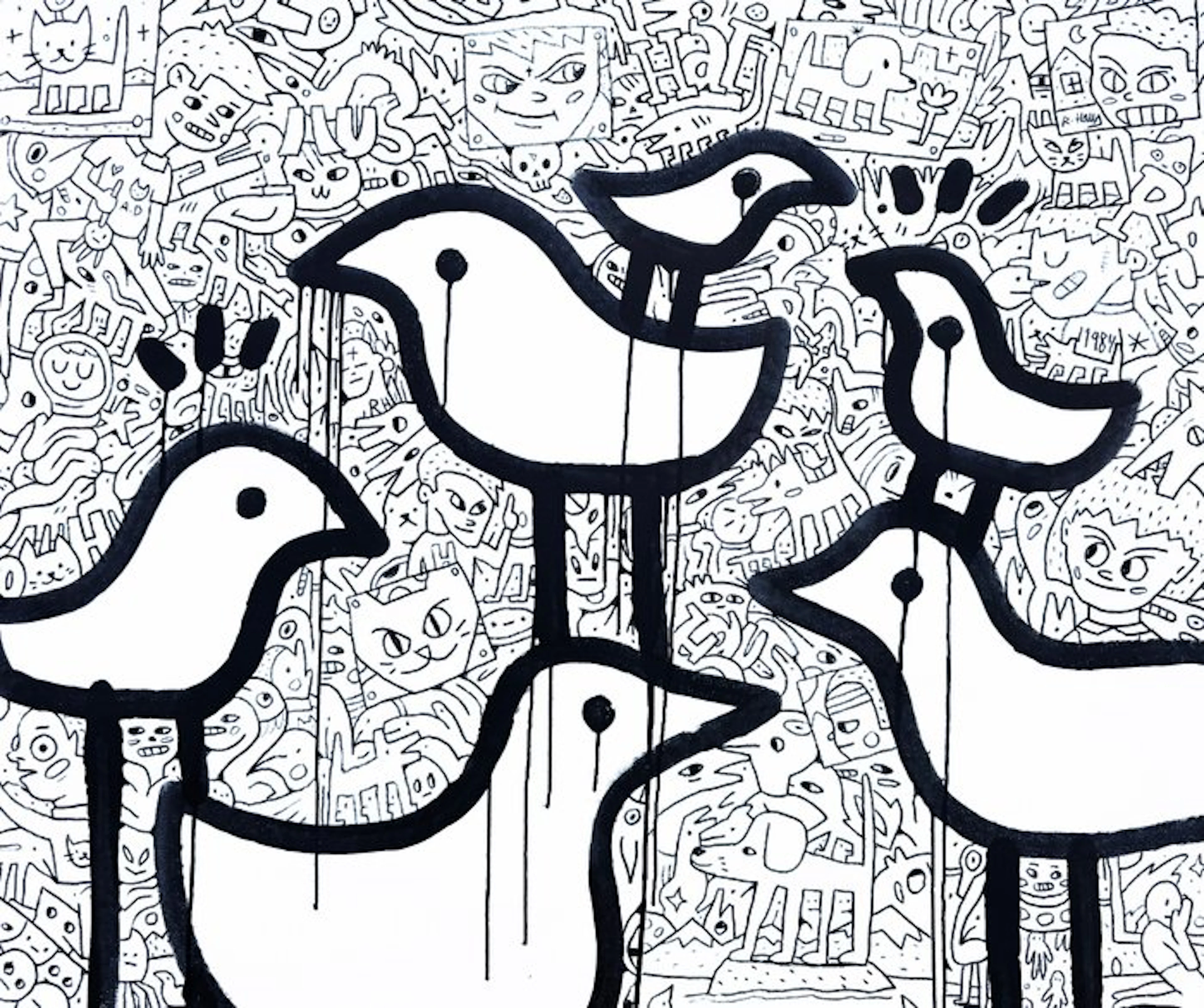 Roger Haus (1984) - Haus Birds - XL