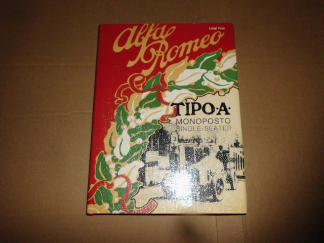 Book - Alfa Romeo - Luigi Fusi Alfaromeo Tipo A Monoposto...