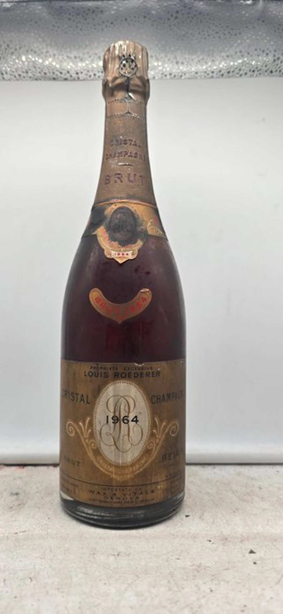 1964 Louis Roederer, Cristal - Champagne Brut, Cristal - 1 Bottle (0.75L)