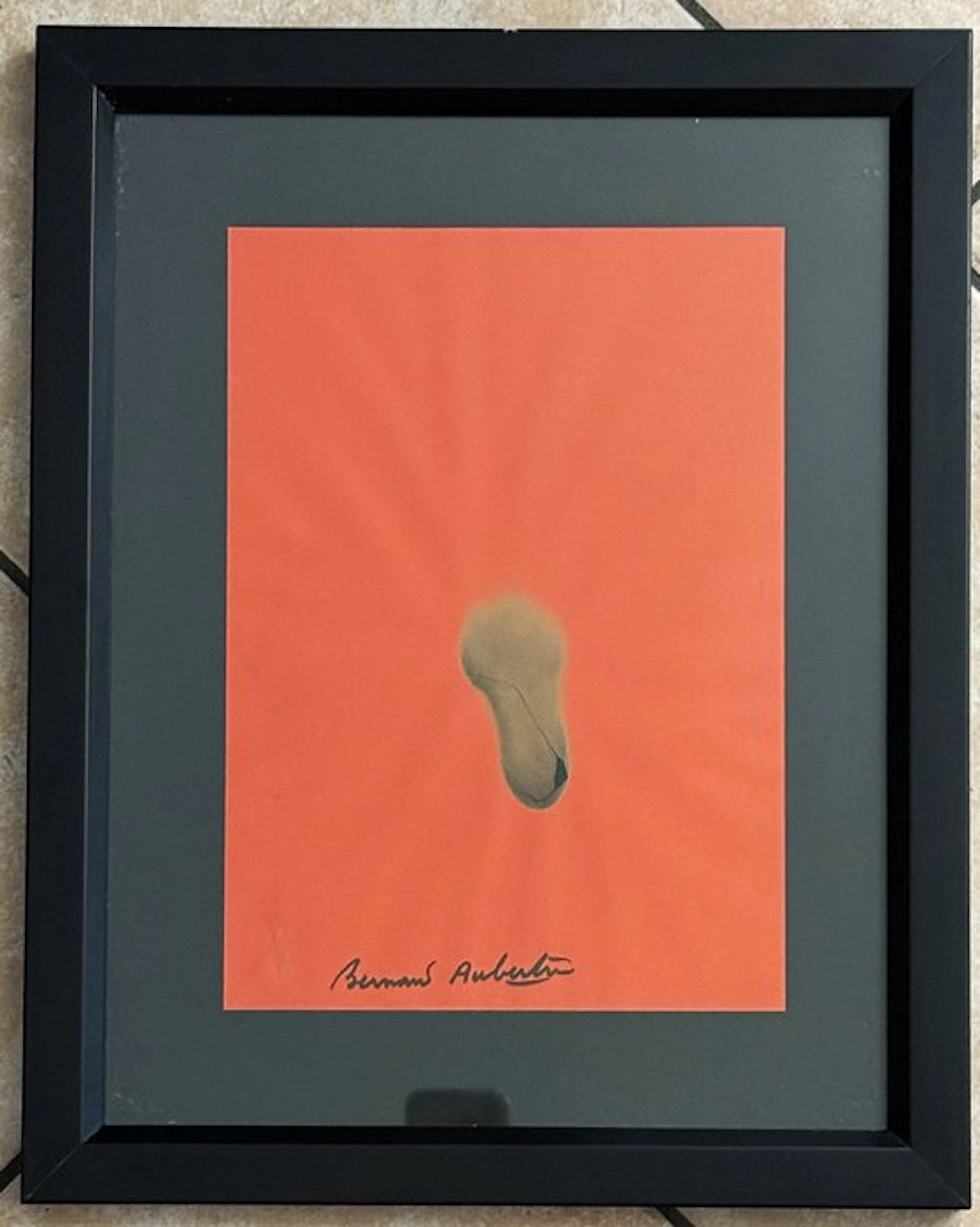 Bernard Aubertin (1934-2015) - Dessin de feu