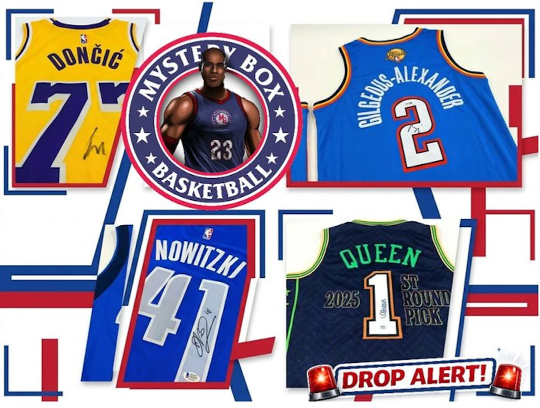 NBA - Memorabilia Germany 2026 Basketball Jersey Mystery Box - BANK IS OPEN