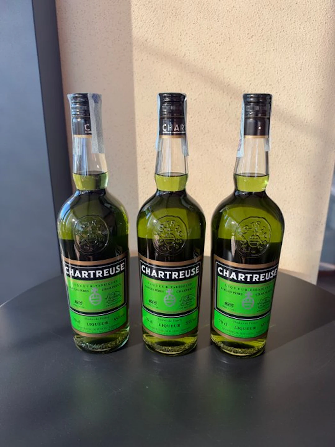 Chartreuse - Green - Aiguenoire - b. 2026 - 70cl - 3 bottles