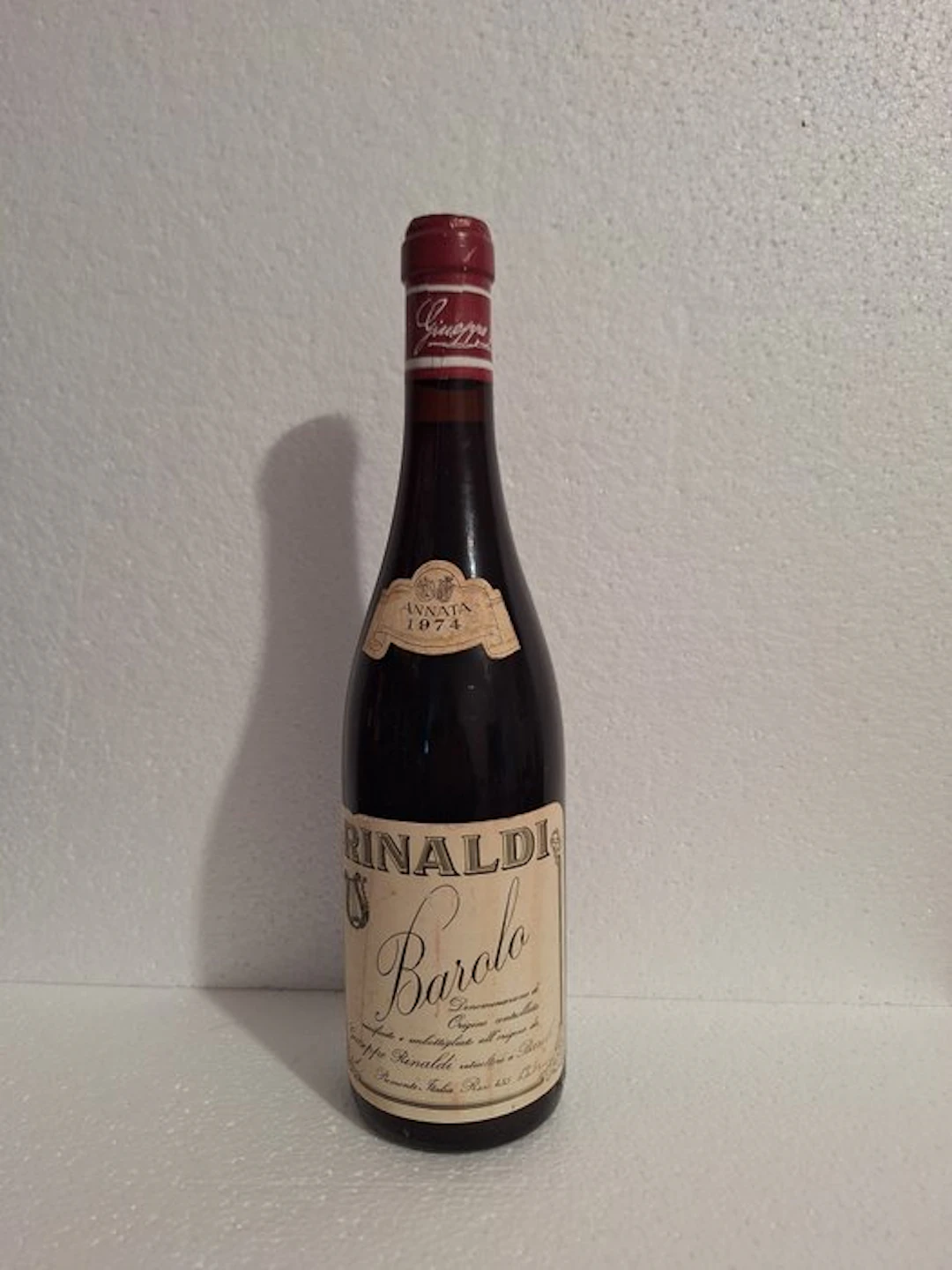 1974 Giuseppe Rinaldi - Barolo - 1 Bottle (0.75L)