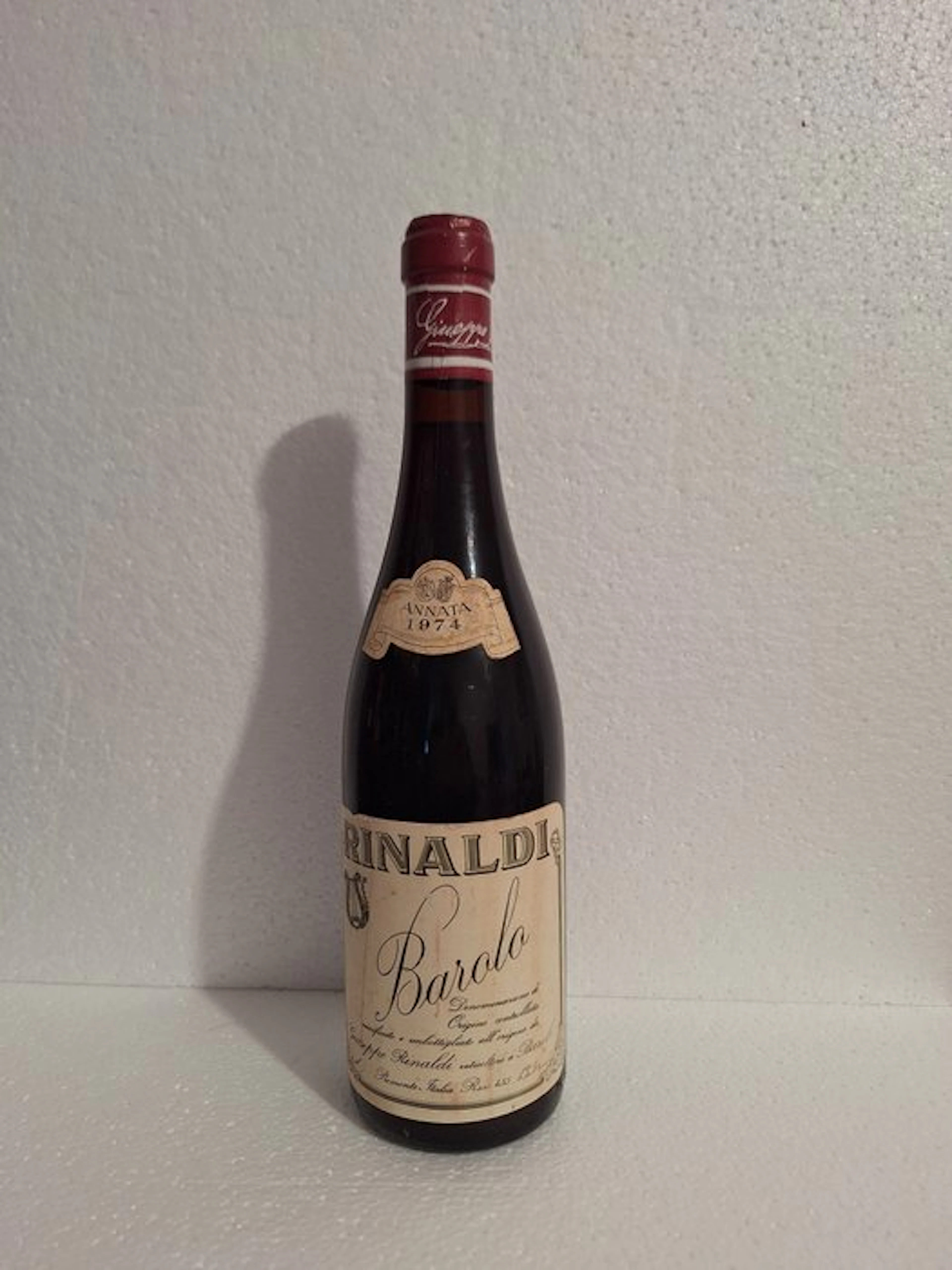 1974 Giuseppe Rinaldi - Barolo - 1 Bottle (0.75L)