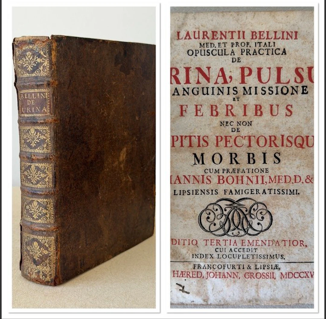Laurentii Bellini - Opuscula Practica de Urina - 1718