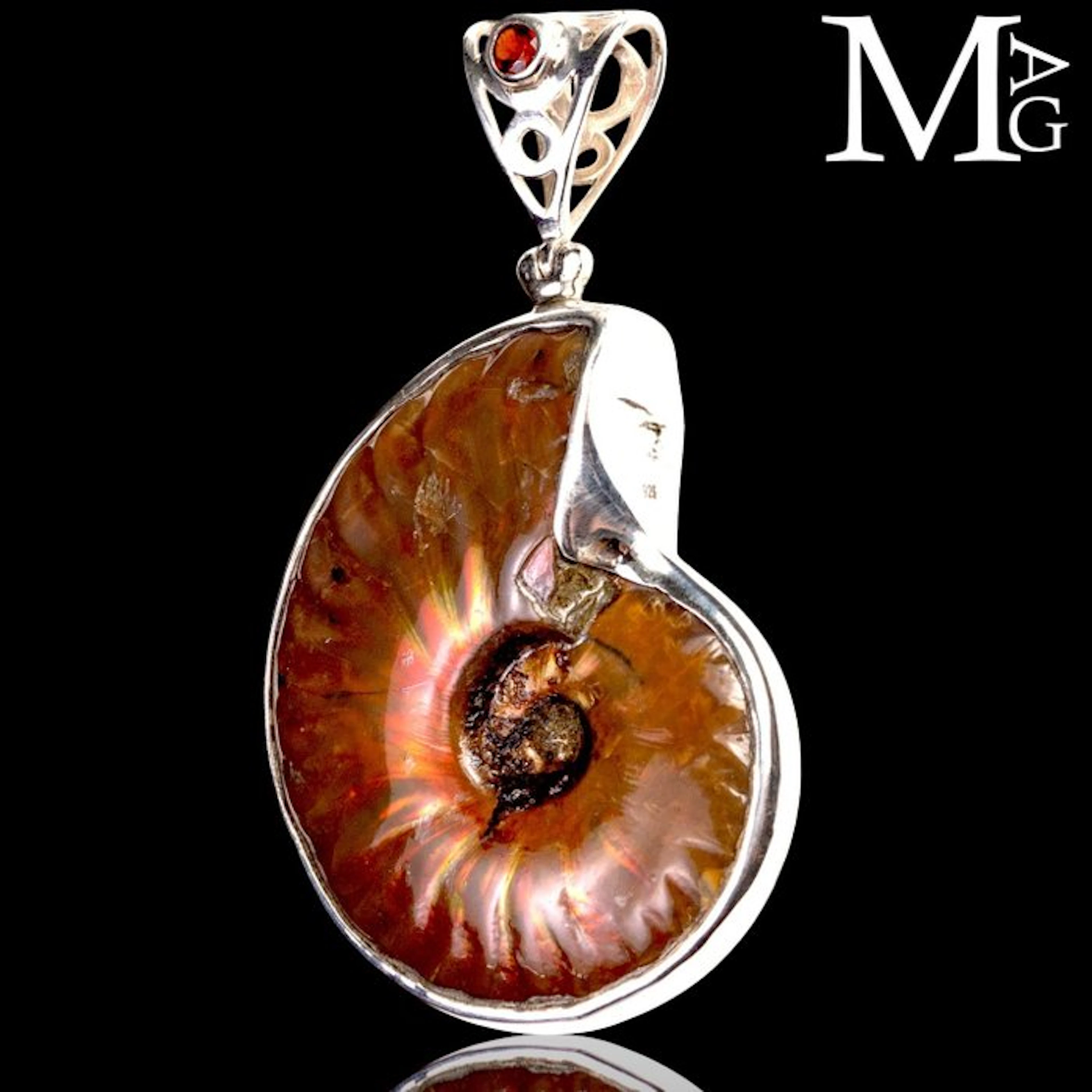 Jurassic Jewellery Sterling Silver Pendant with...