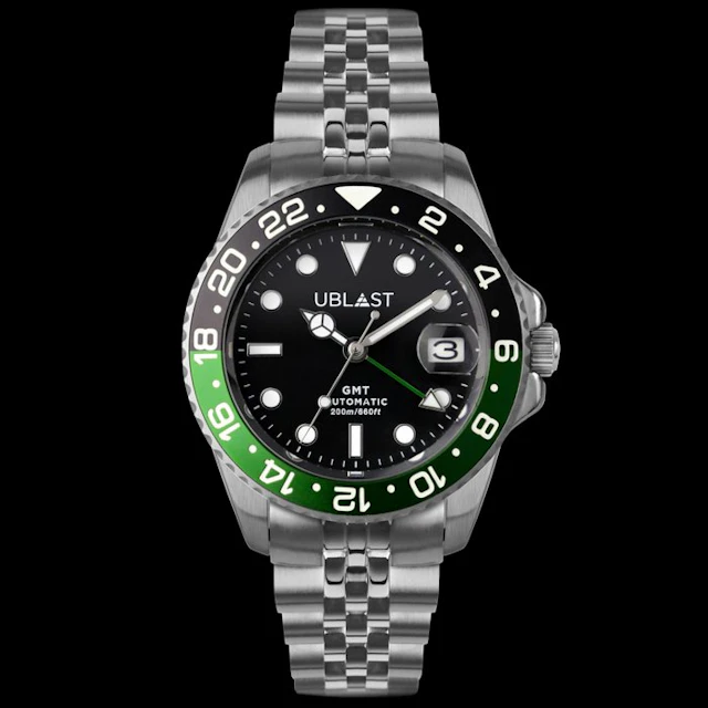 Ublast - Automatic Diver GMT - 20 ATM - UBDGMJ40BGN - Men - 2026