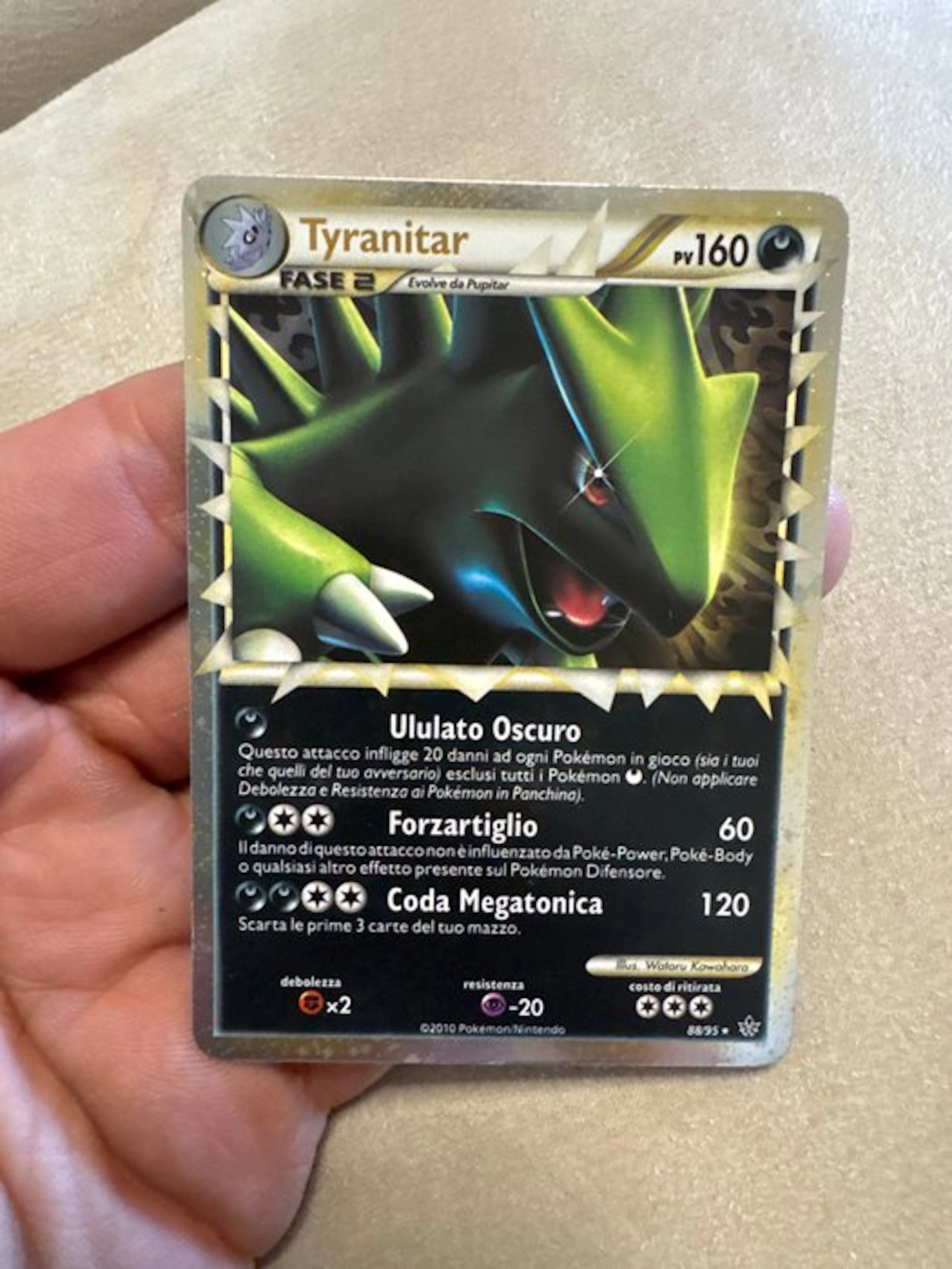 Pokémon - 1 Card - Tyranitar 88/95 Foil - Heart Gold Soul Silver (HGSS)