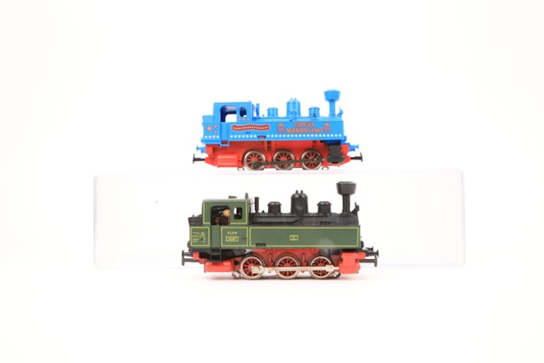 Märklin H0 - Steam locomotive (2) - Blue Circus Mondolino