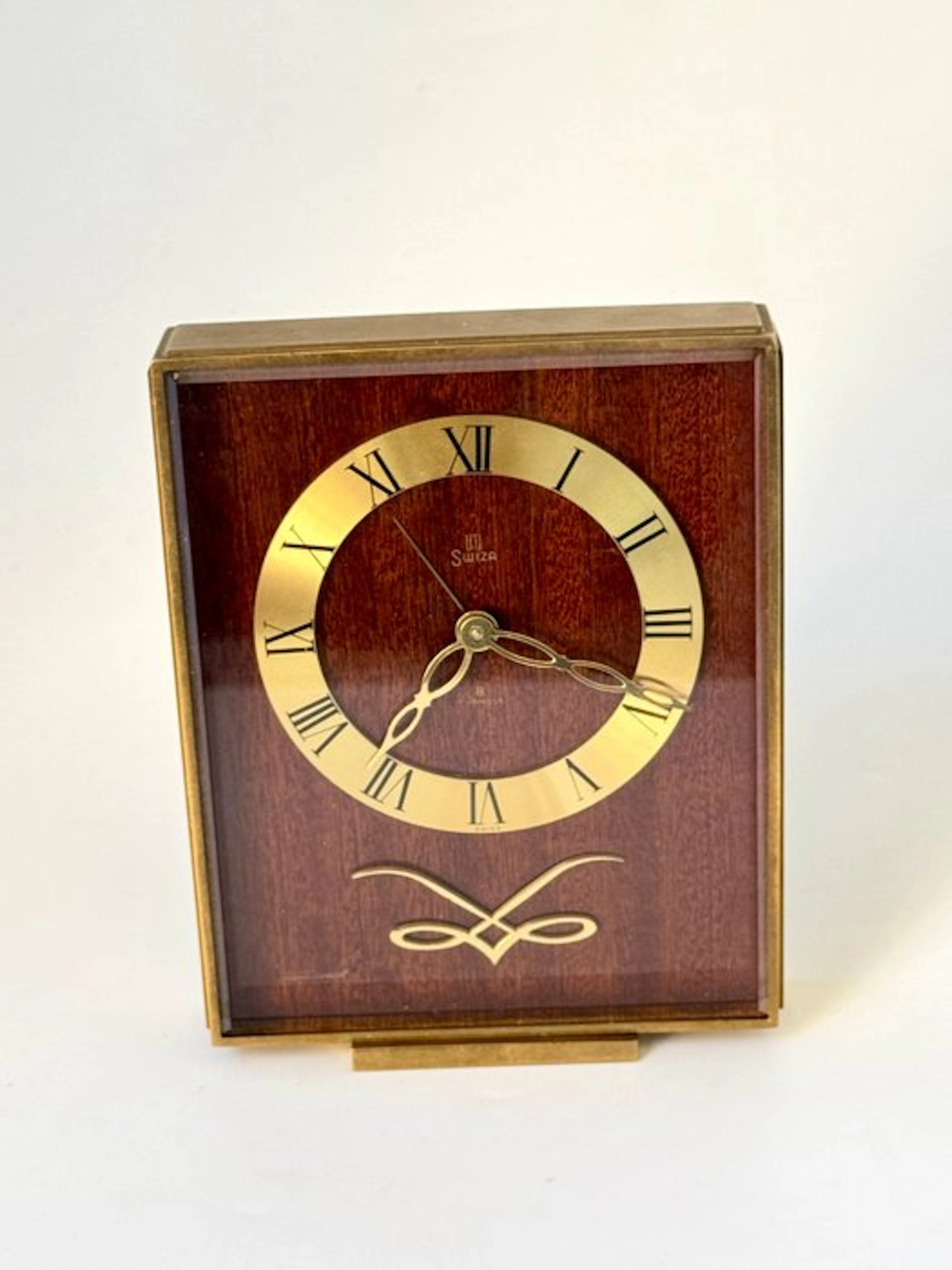 Alarm clock - Pendulette de bureau UTI Swiza – 8 jours –...