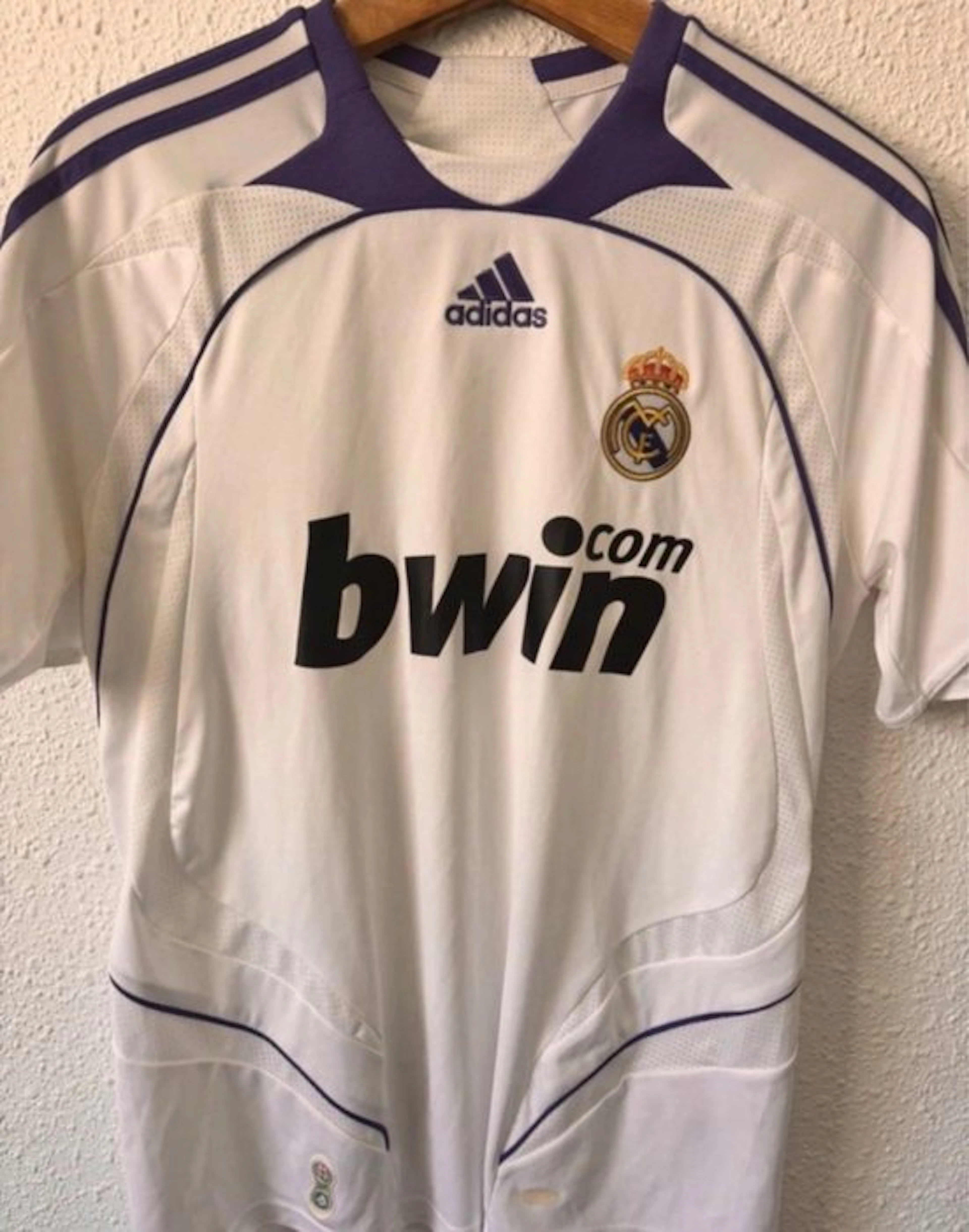 Real Madrid - Spanish Football League - 2007 - Football shirt