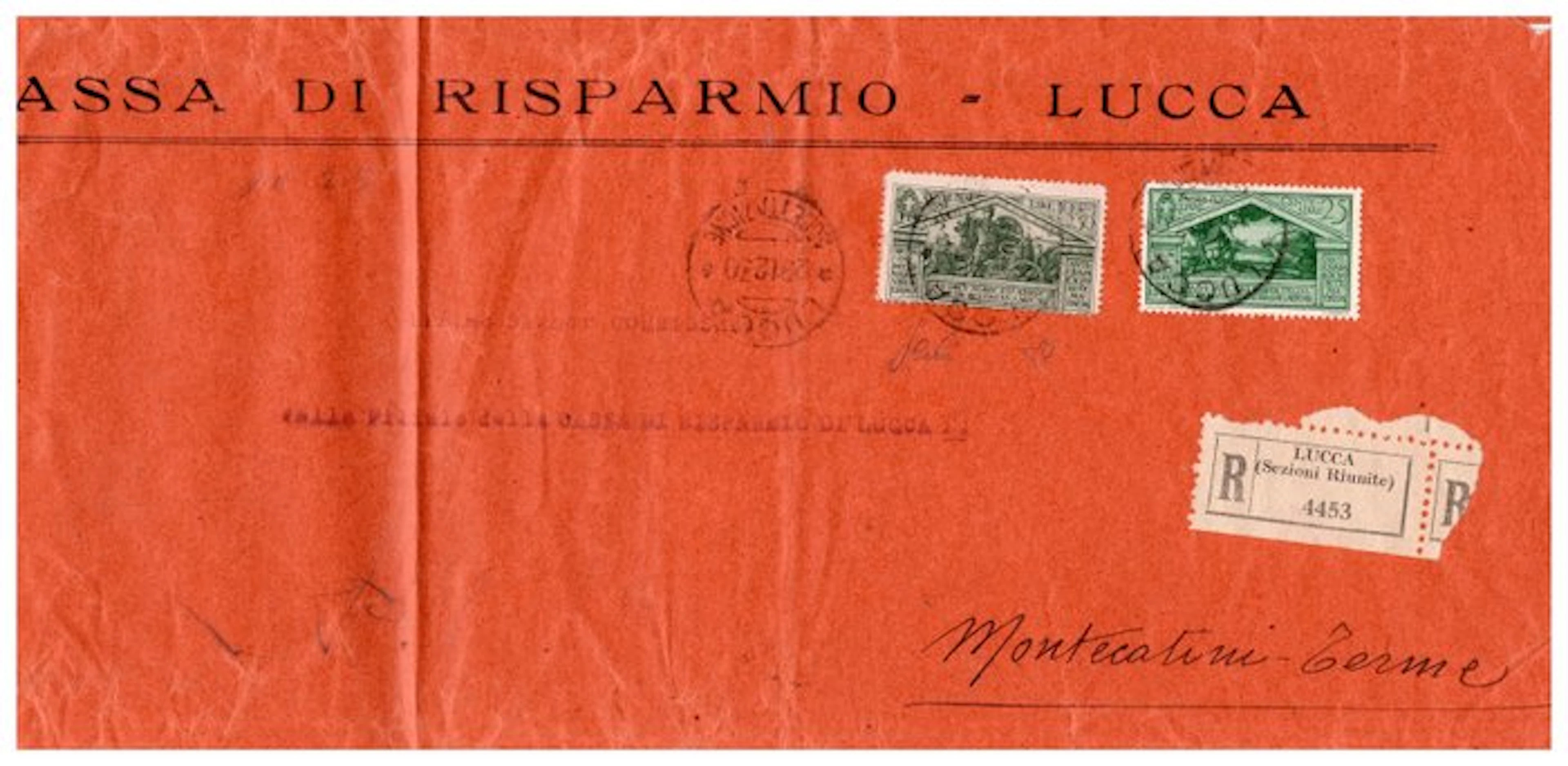 Italy Kingdom 1930/1930 - A circulated cover with a...