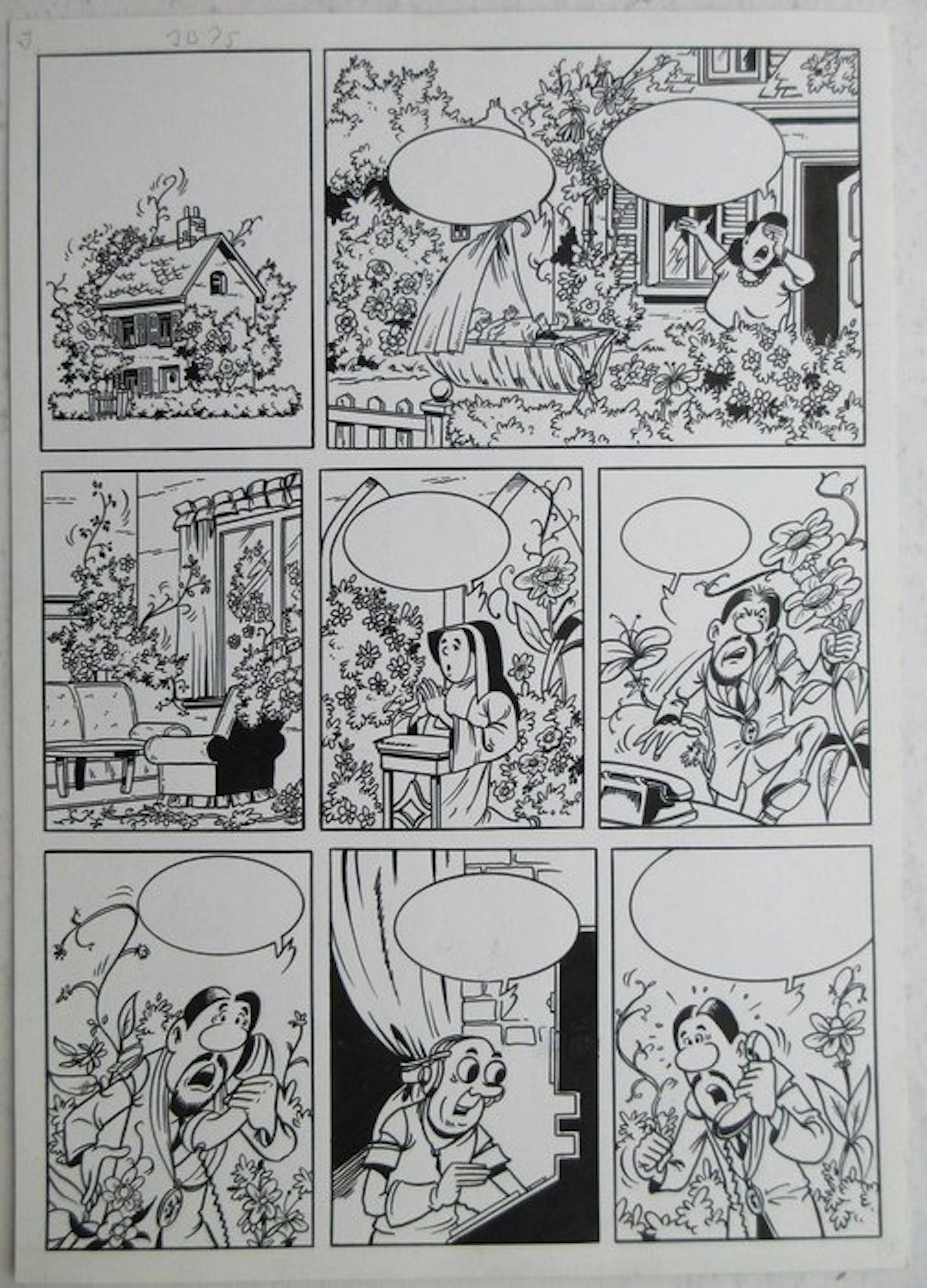 Studio Vandersteen - 1 Original page - Jerom - De kleurenzaaier p. 15