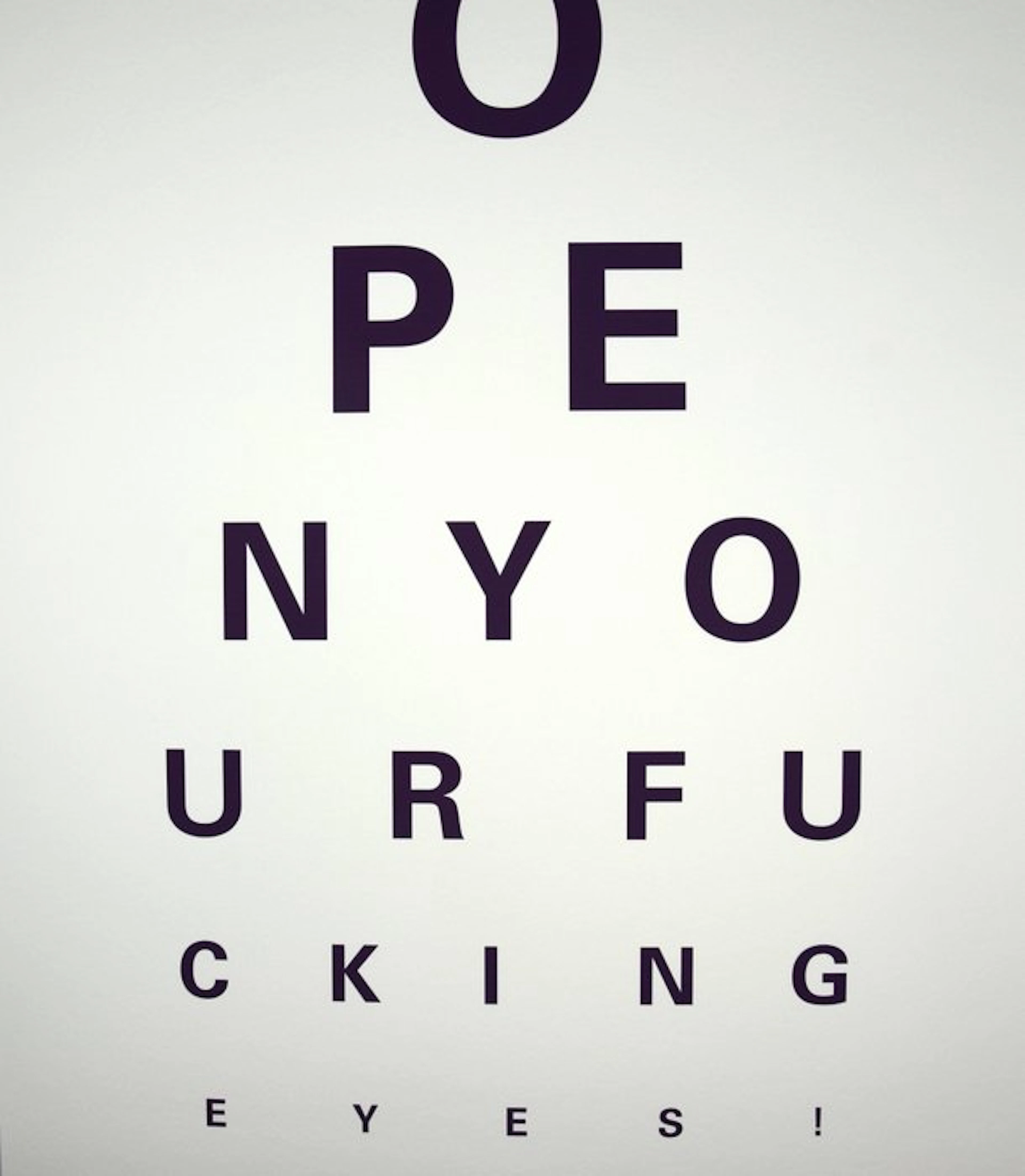 Alex Bucklee (XX-XXI) - Eye Test - Dark Edition