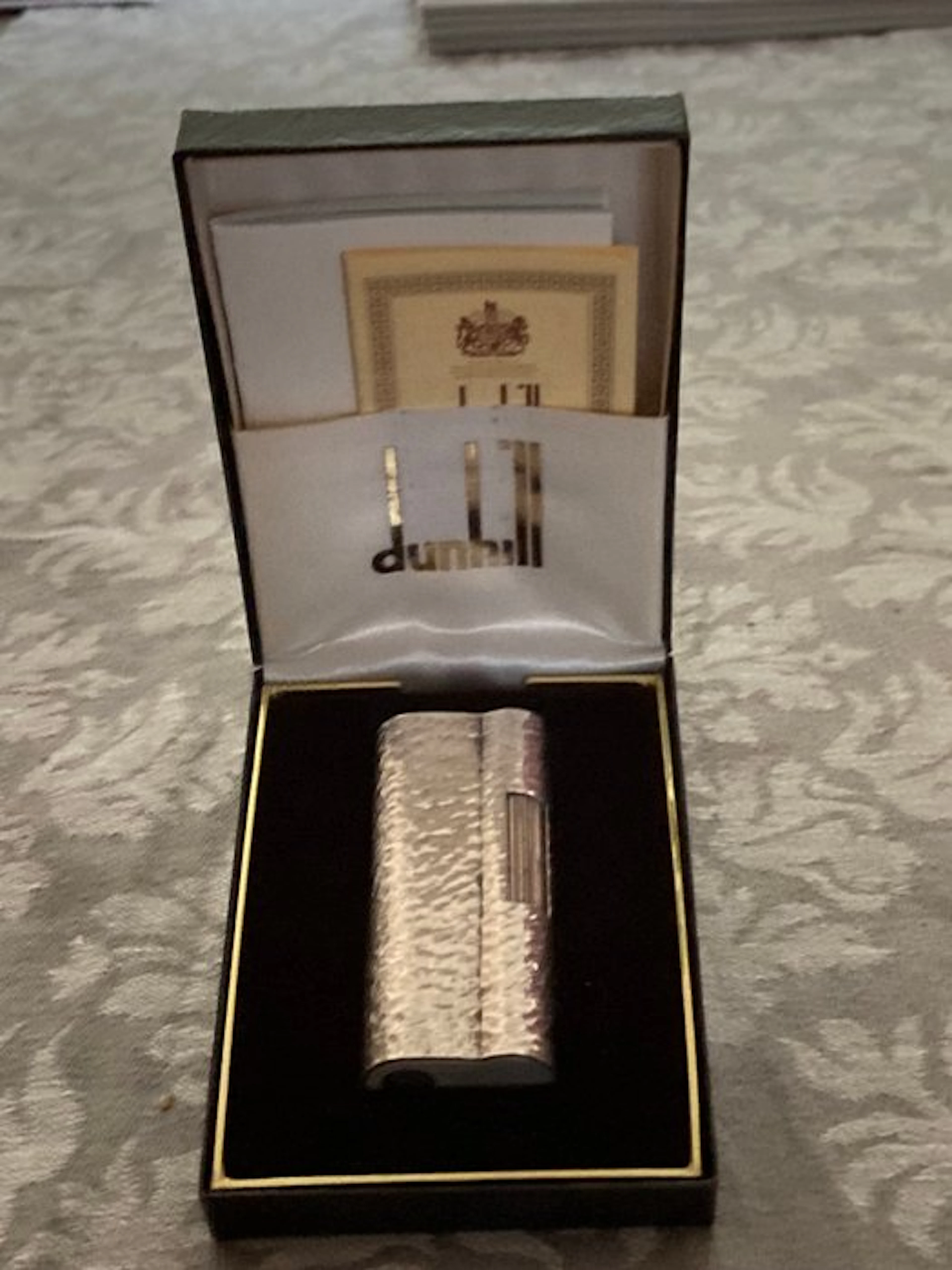 Dunhill - Pocket lighter - Silver plated