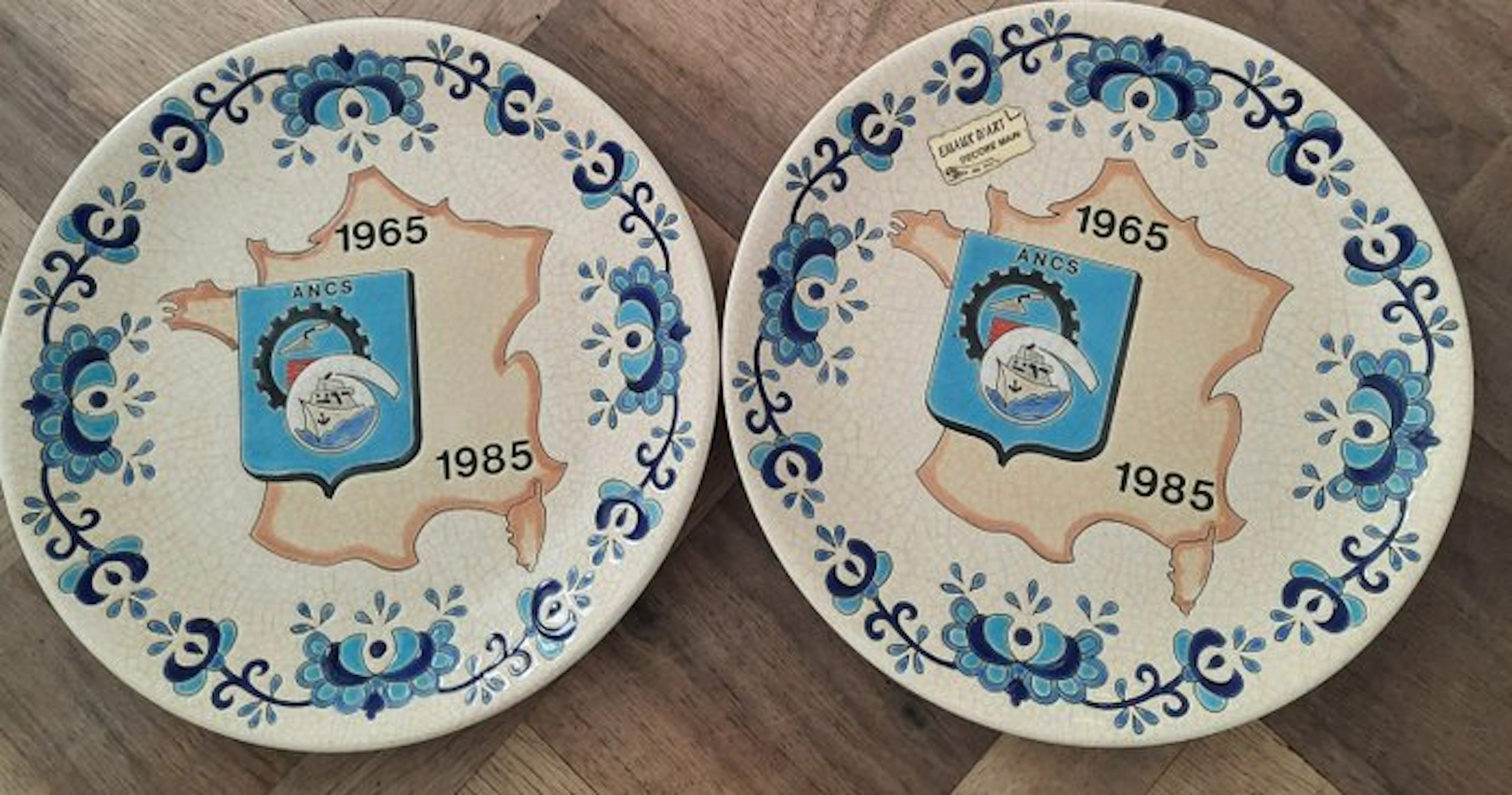 Longwy - Plate (2) - Ceramic