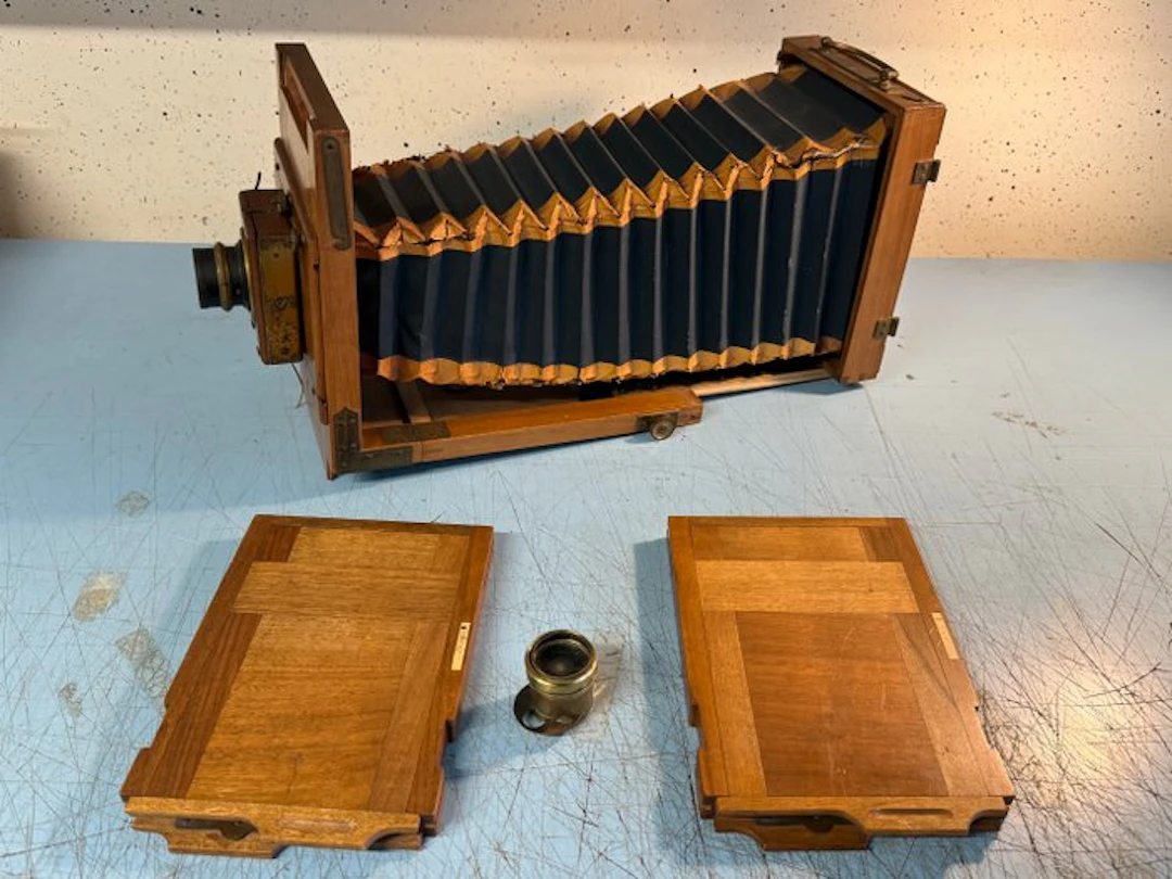 Analoge fotografie Wetplate camera