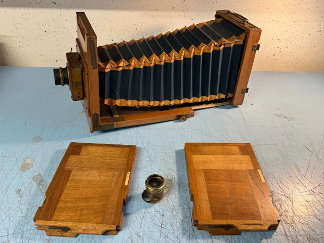 Analoge fotografie Wetplate camera