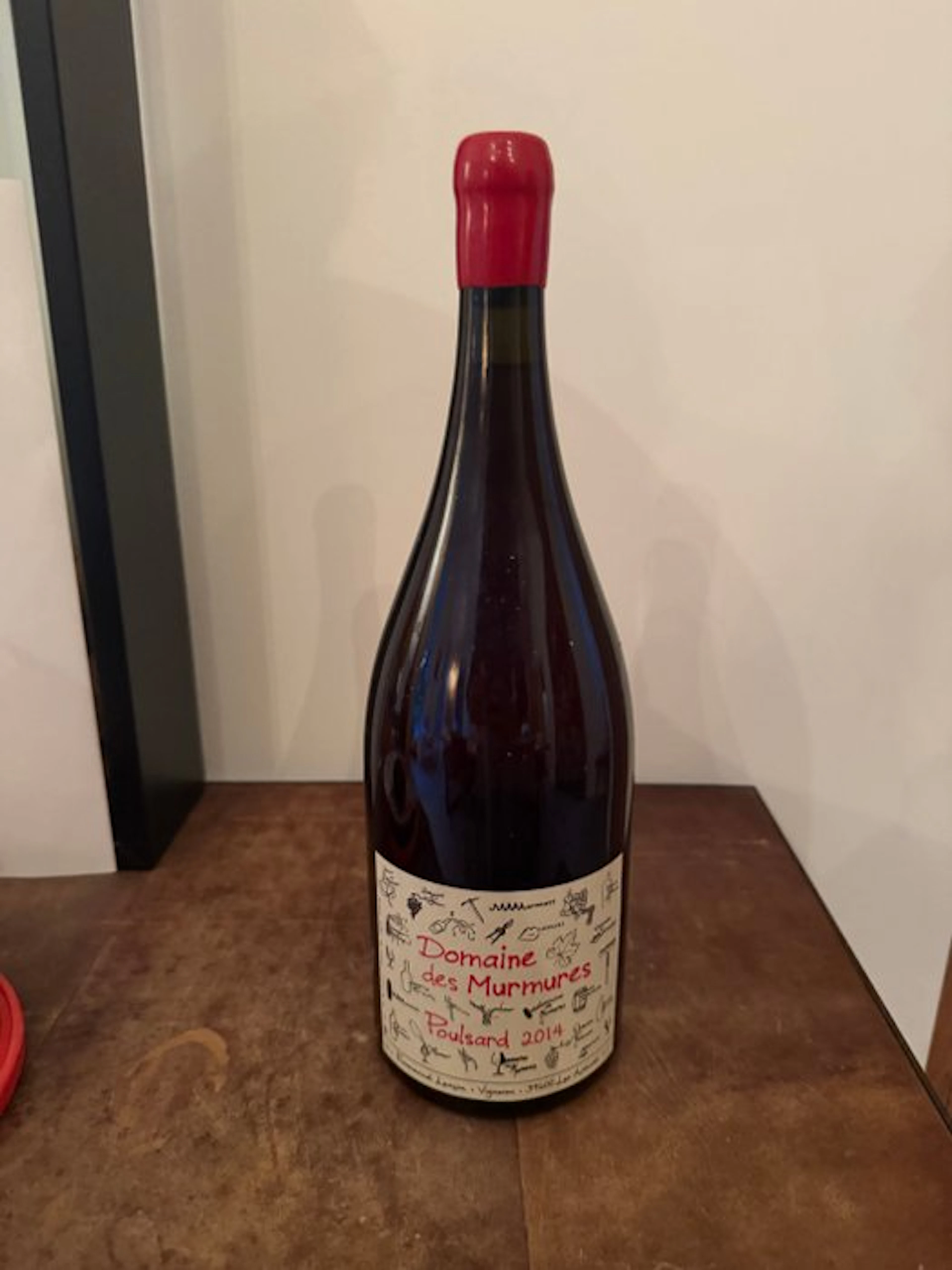 2014 Domaine des Murmures Poulsard - Jura - 1 Magnum (1.5L)
